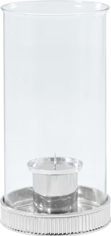 Nickel Plated Candle Holder
