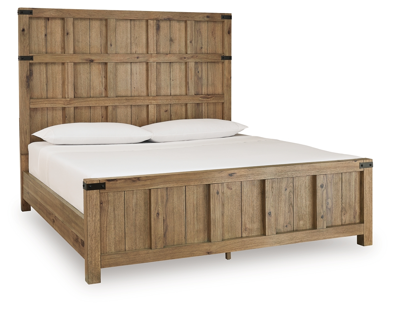 Benchcraft Ridgester B858B6 King Panel Bed | Dunk & Bright Furniture | Bed 