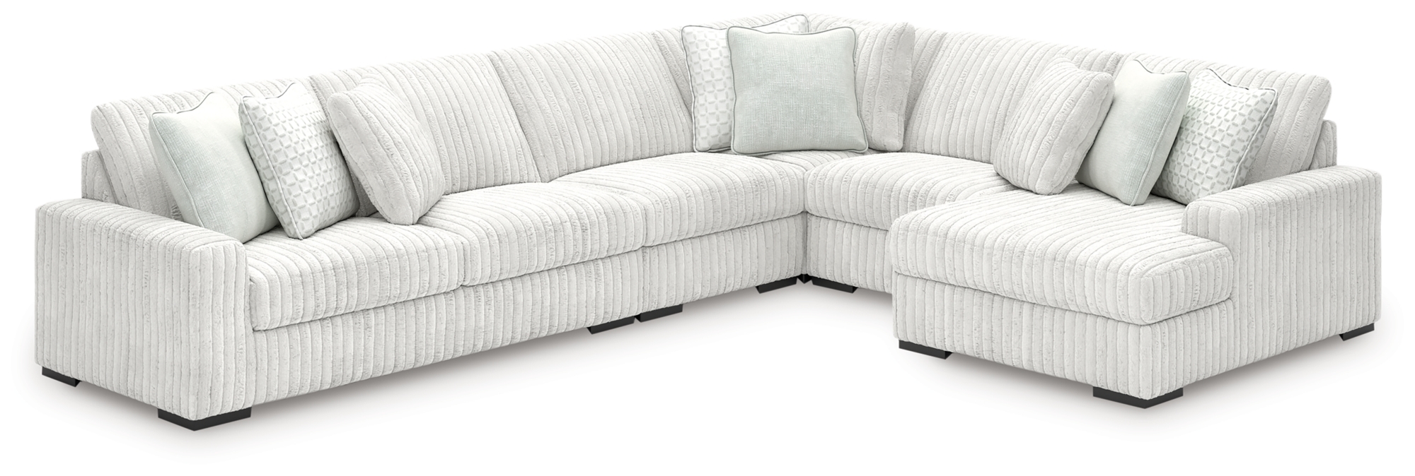 5-Piece Sectional With Chaise