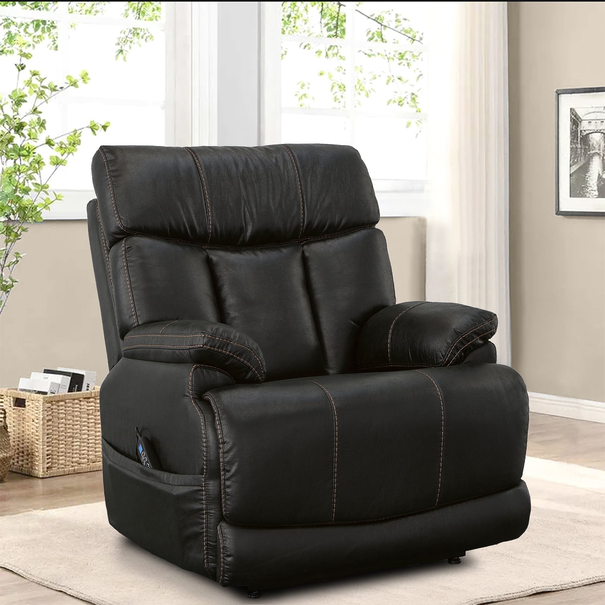 Flexsteel LatitudesClive Transitional Power Lift Recliner with Power
