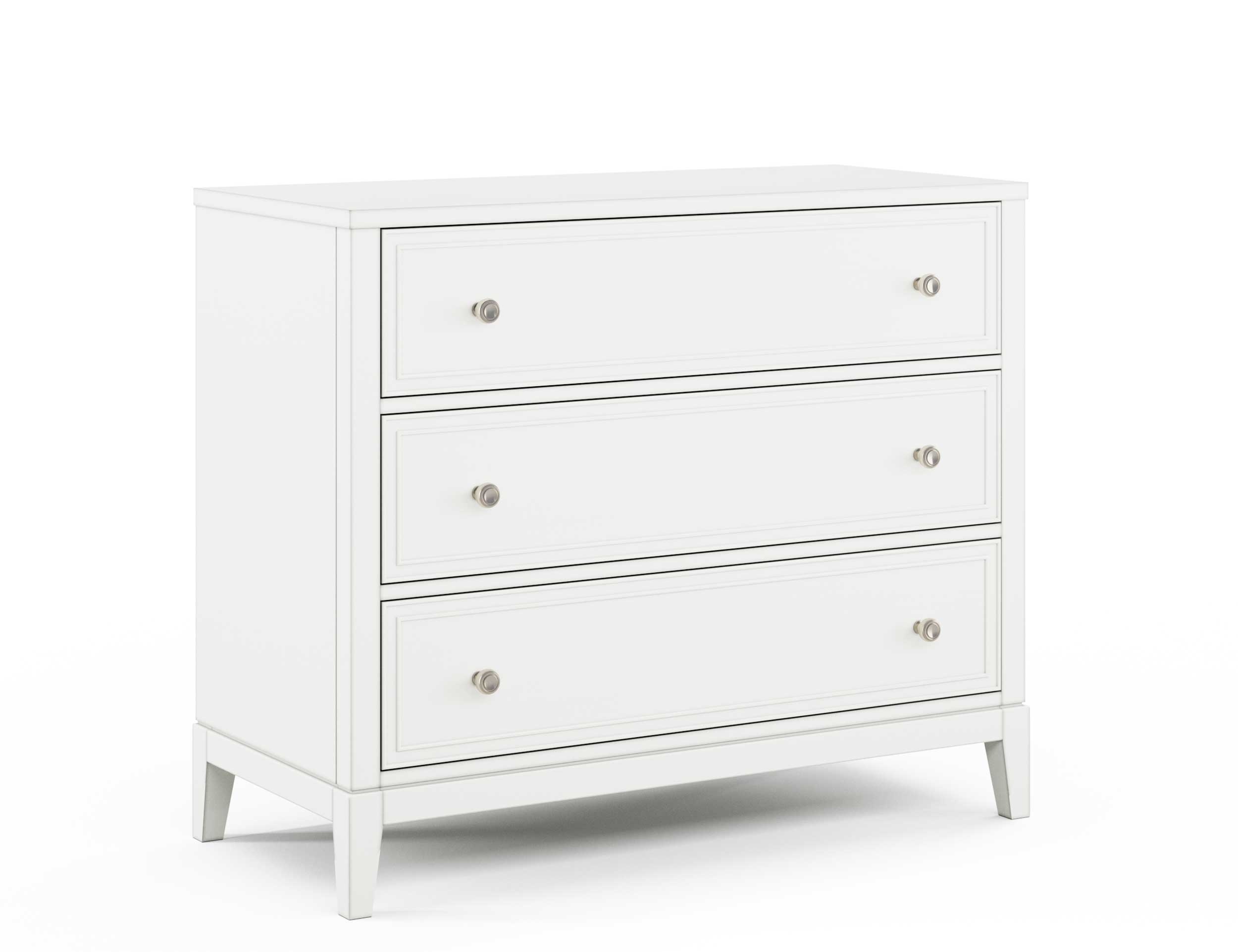 3-Drawer Single Dresser