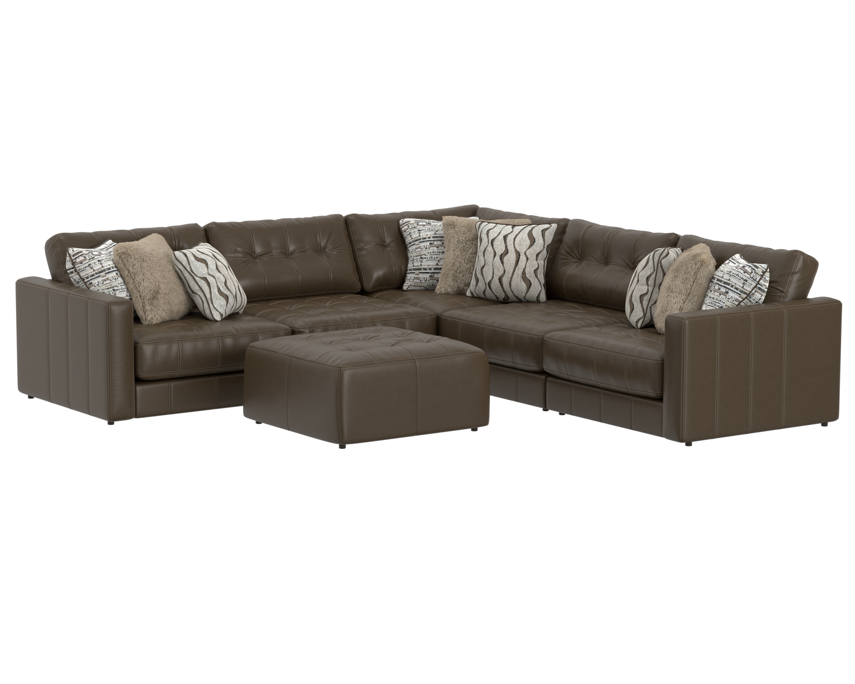 Modular 6-Piece Sectional