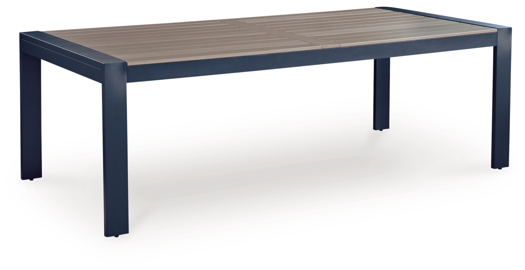 Rect Dining Table W/Umb Opt