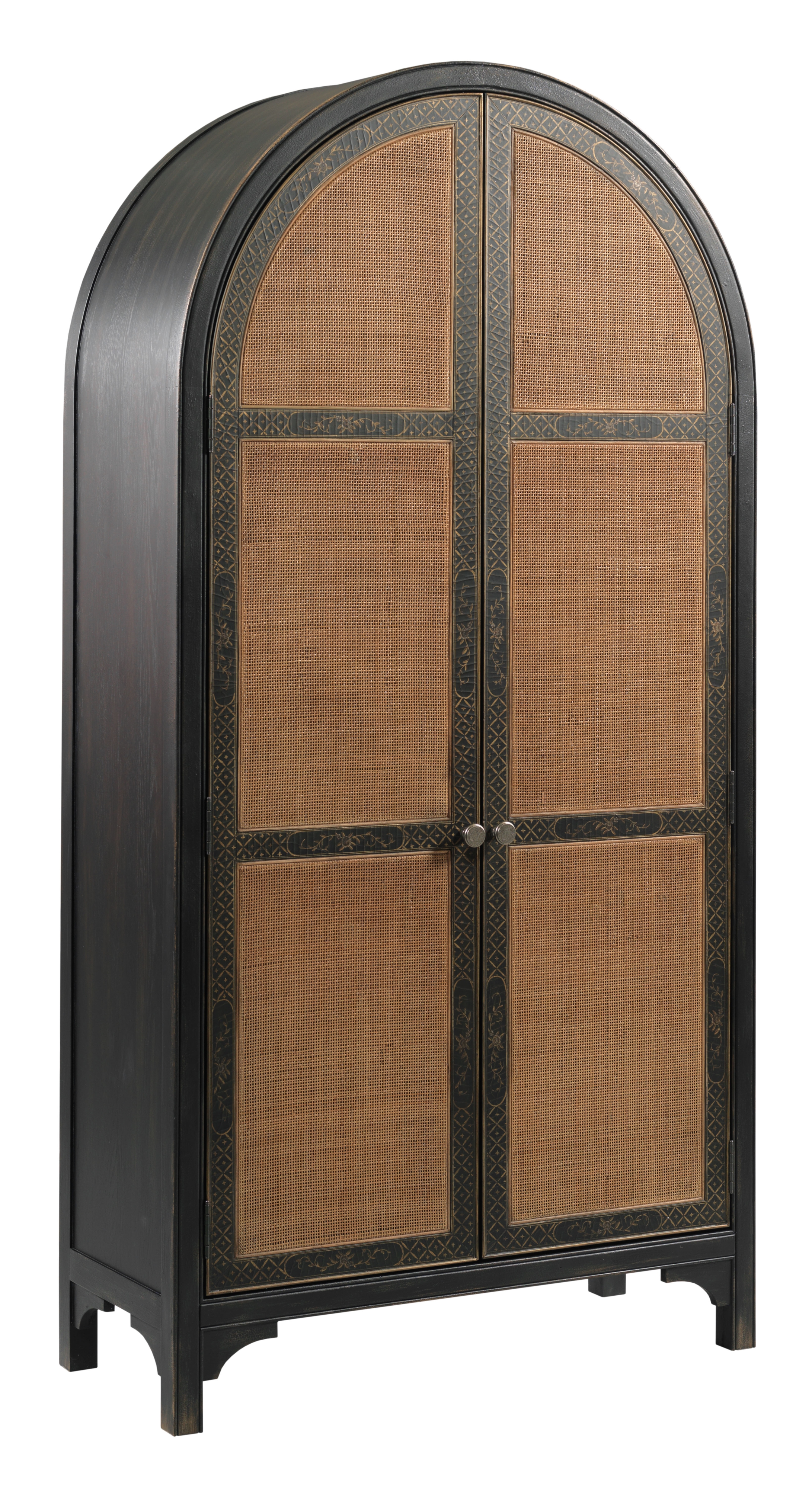 Arched 2-Door Tall Cabinet