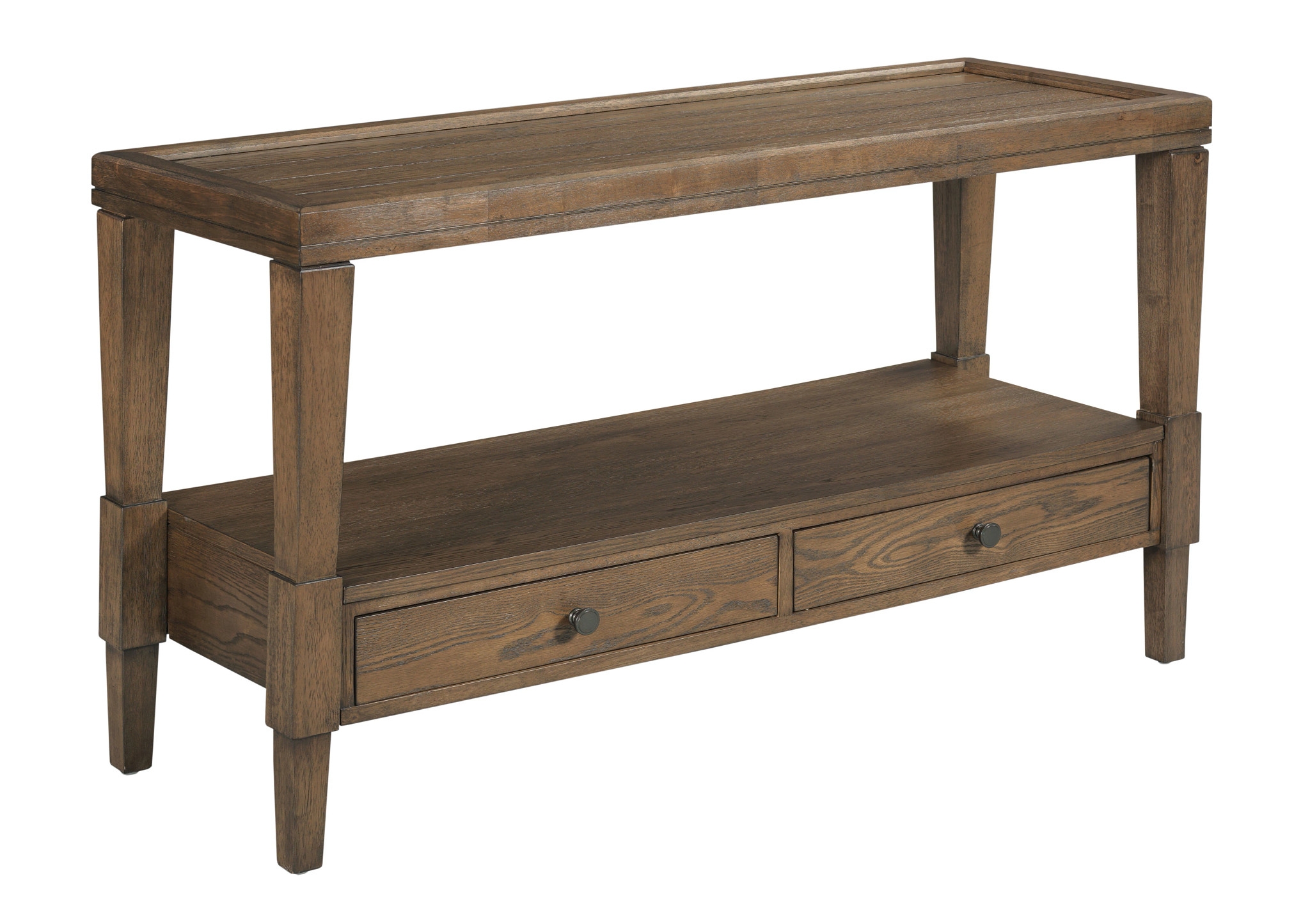 Rectangular 2-Drawer Sofa Table