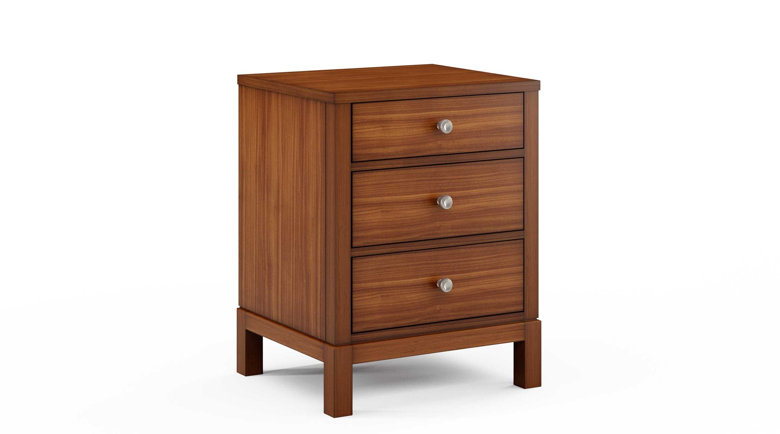 3-Drawer Nightstand