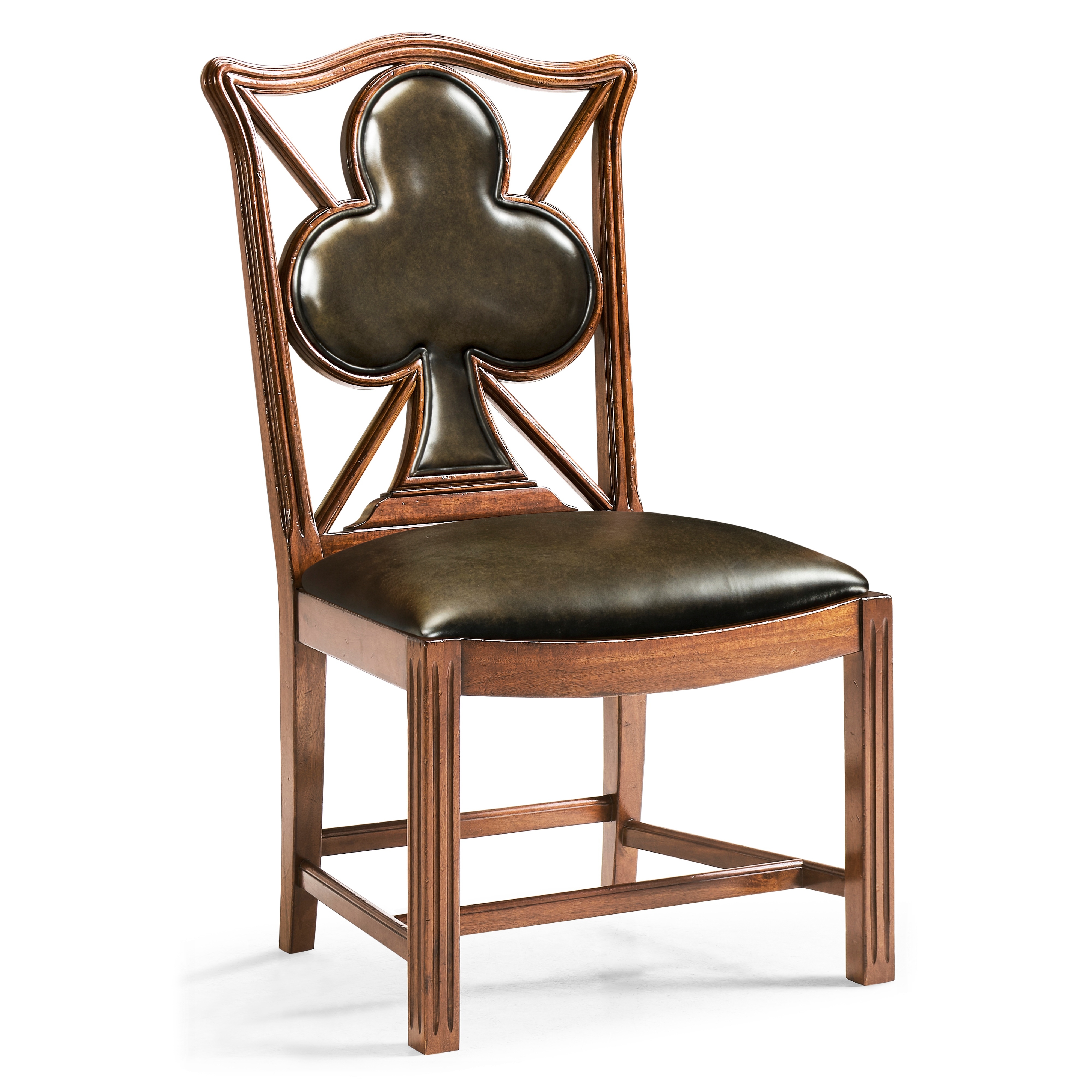 Playing Card "Club" Side Chair
