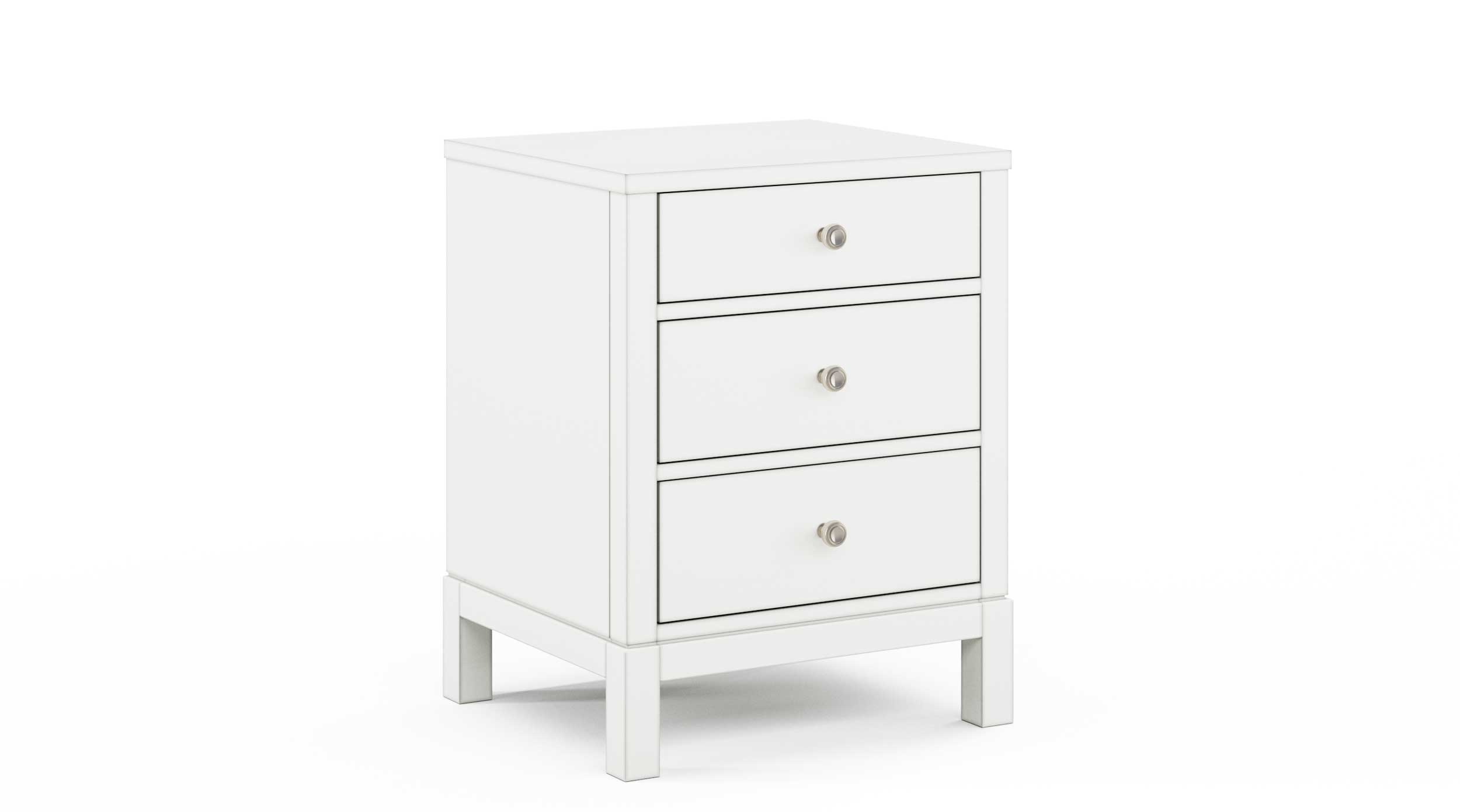 3-Drawer Nightstand