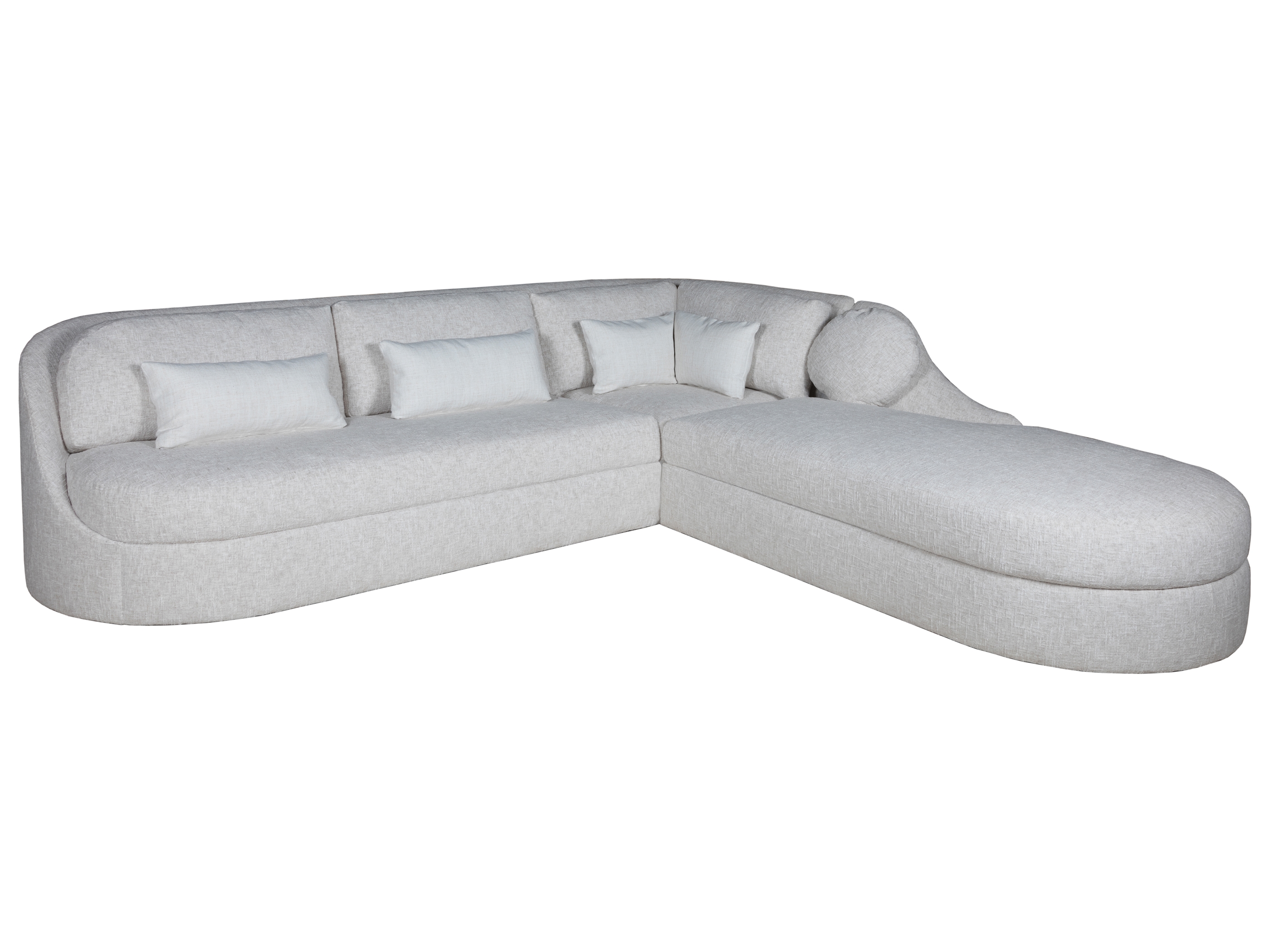 2-Piece Curved Sectional
