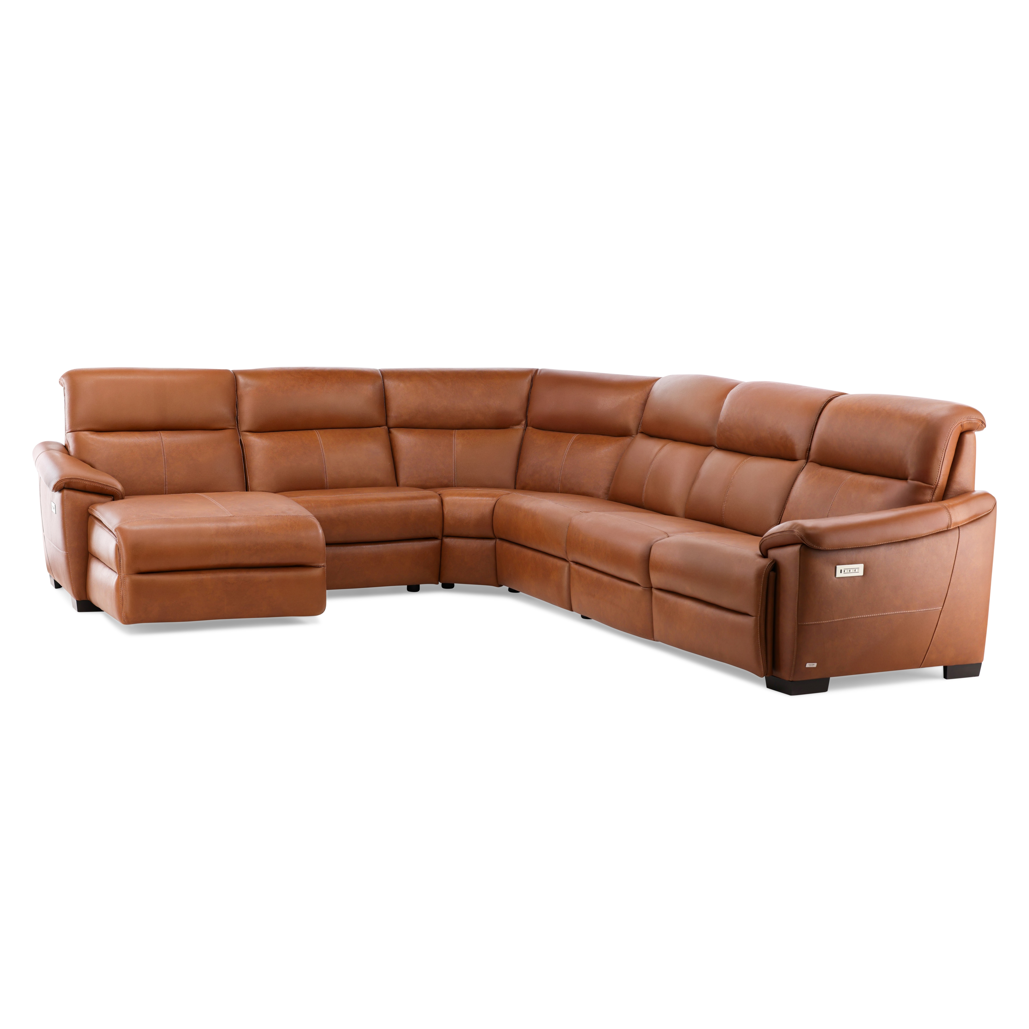 L-Shaped Sectional with Console