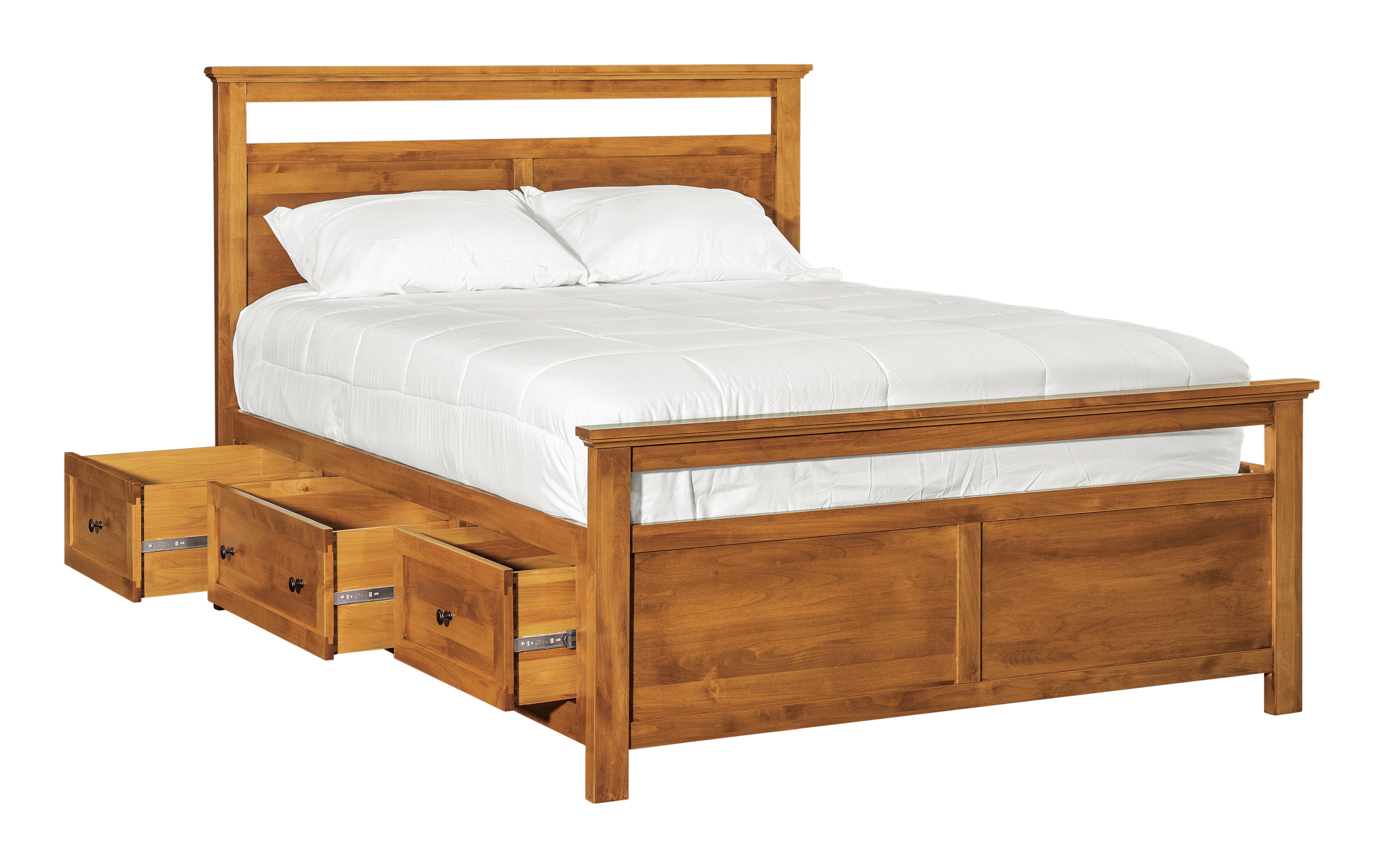 King Emmerson Elevated Storage Bed