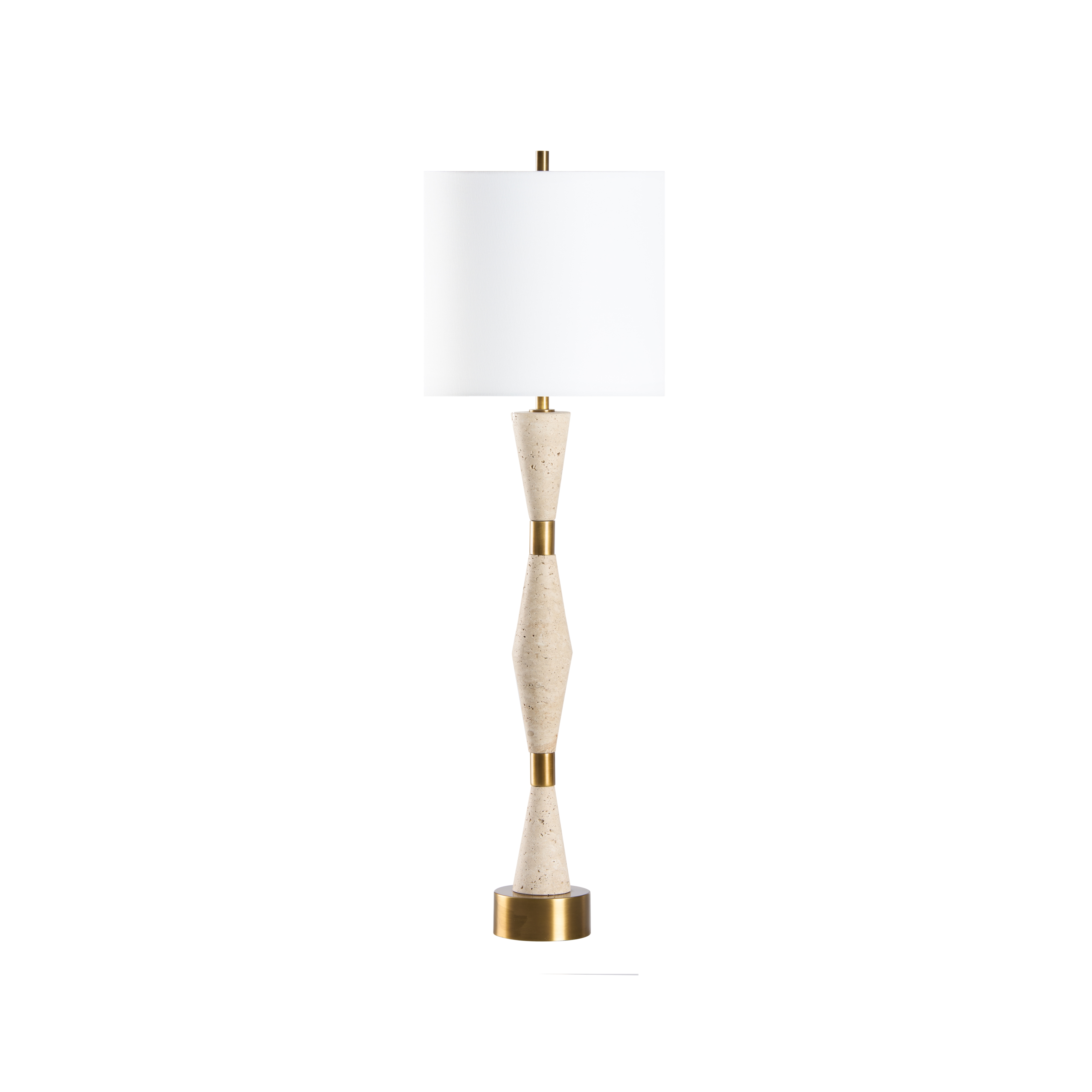 Metroline Travertine Lamp