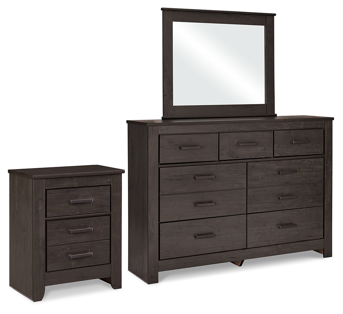 Dresser, Mirror And Nightstand