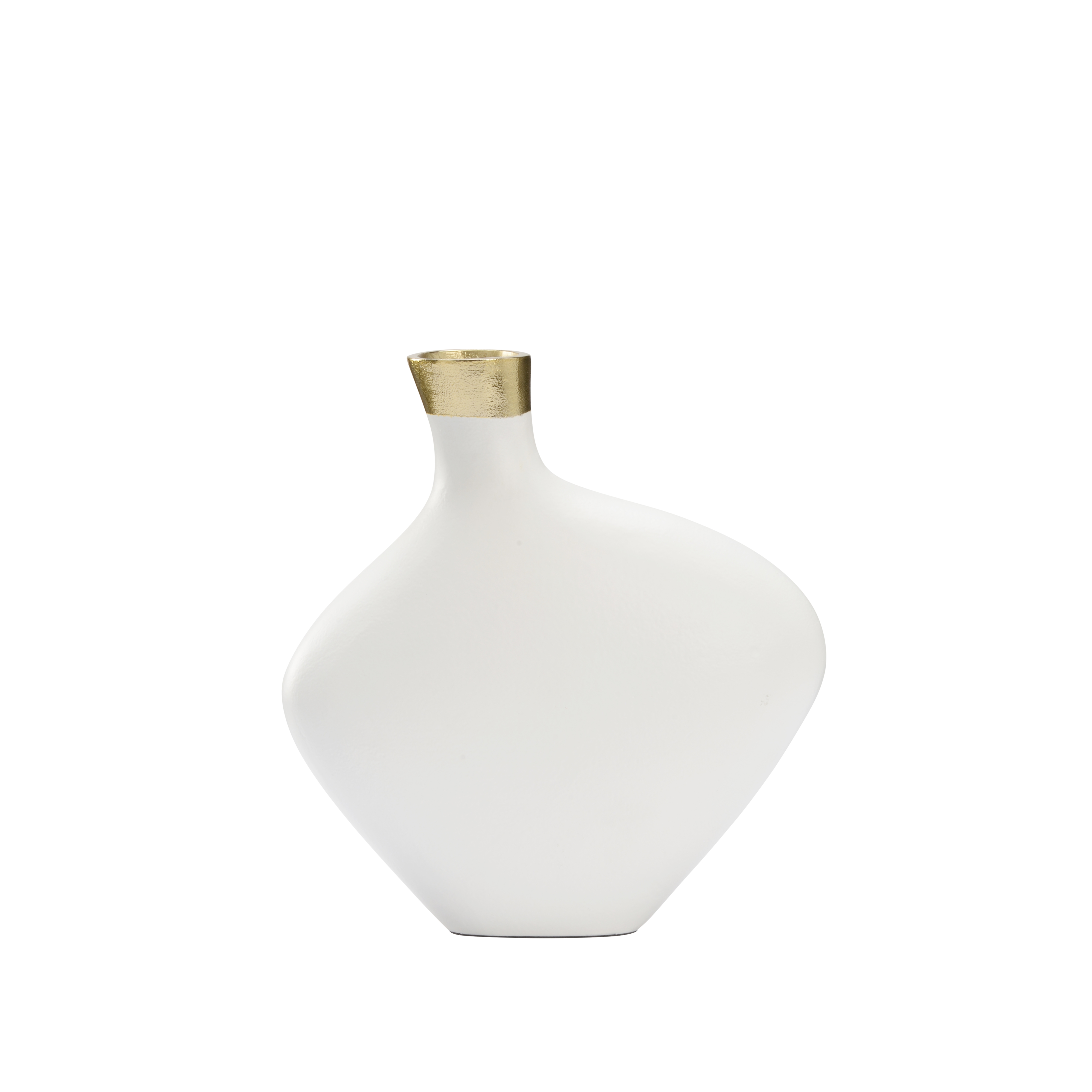Asymmetric Vase - White (Sm)