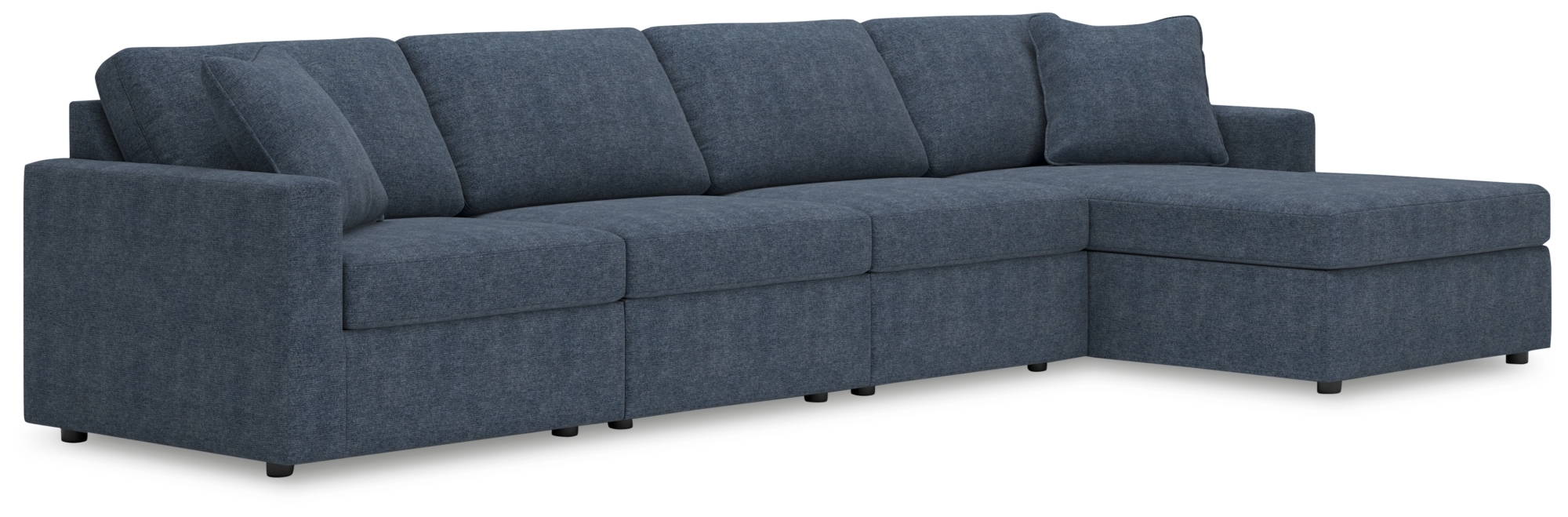 4-Piece Sectional With Chaise