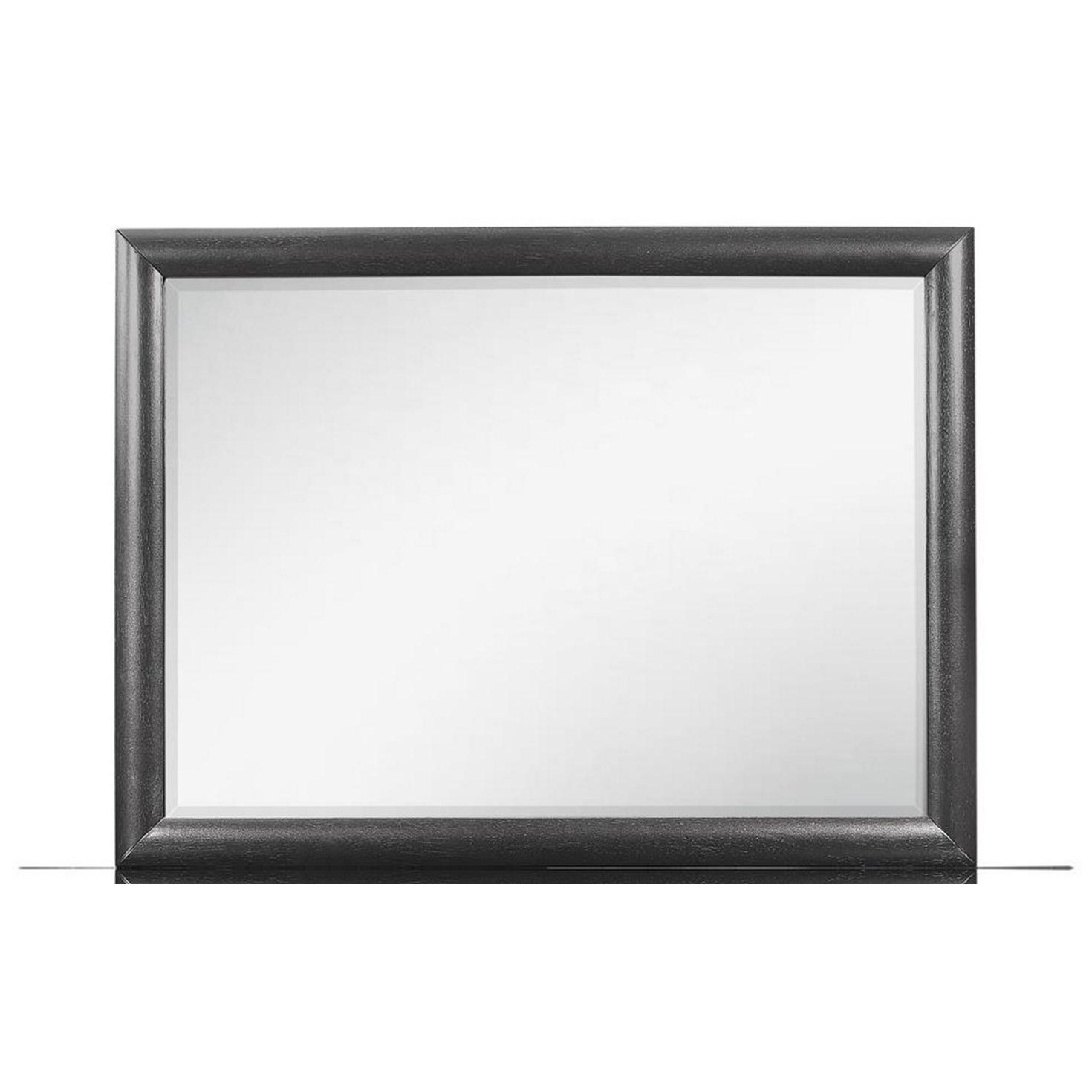 Global Furniture Jordyn JORDYNGREYMR Transitional Dresser Mirror