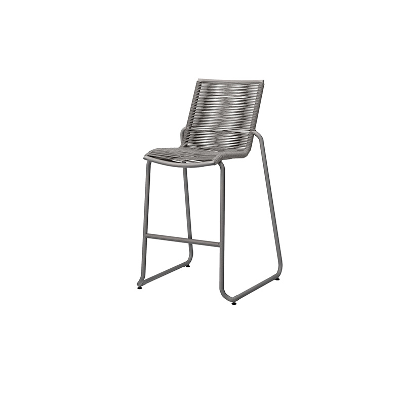 Armless Bar Height Stackable Stool