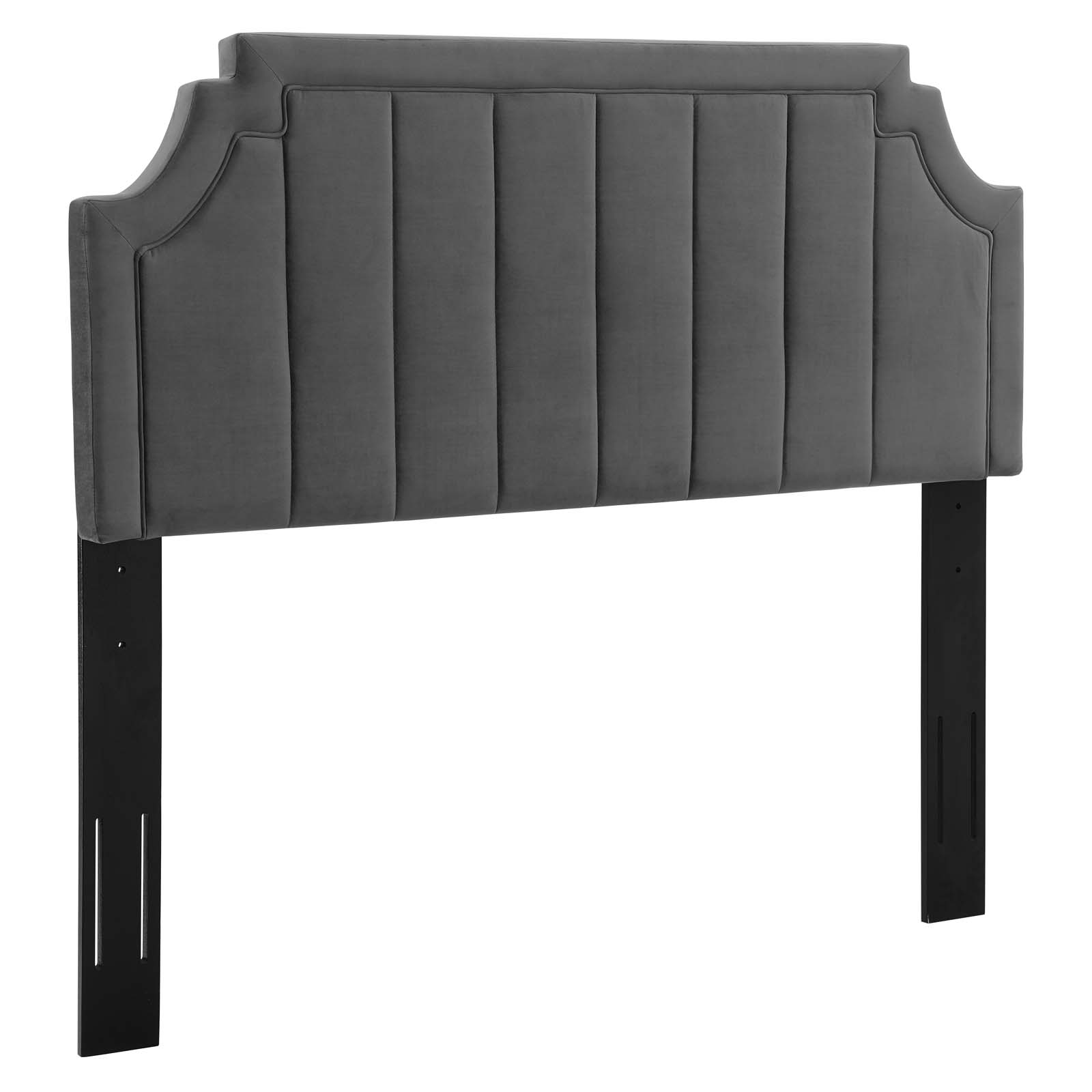 Modway Alyona Channel Tufted Performance Velvet Full/Queen Headboard Value City Furniture