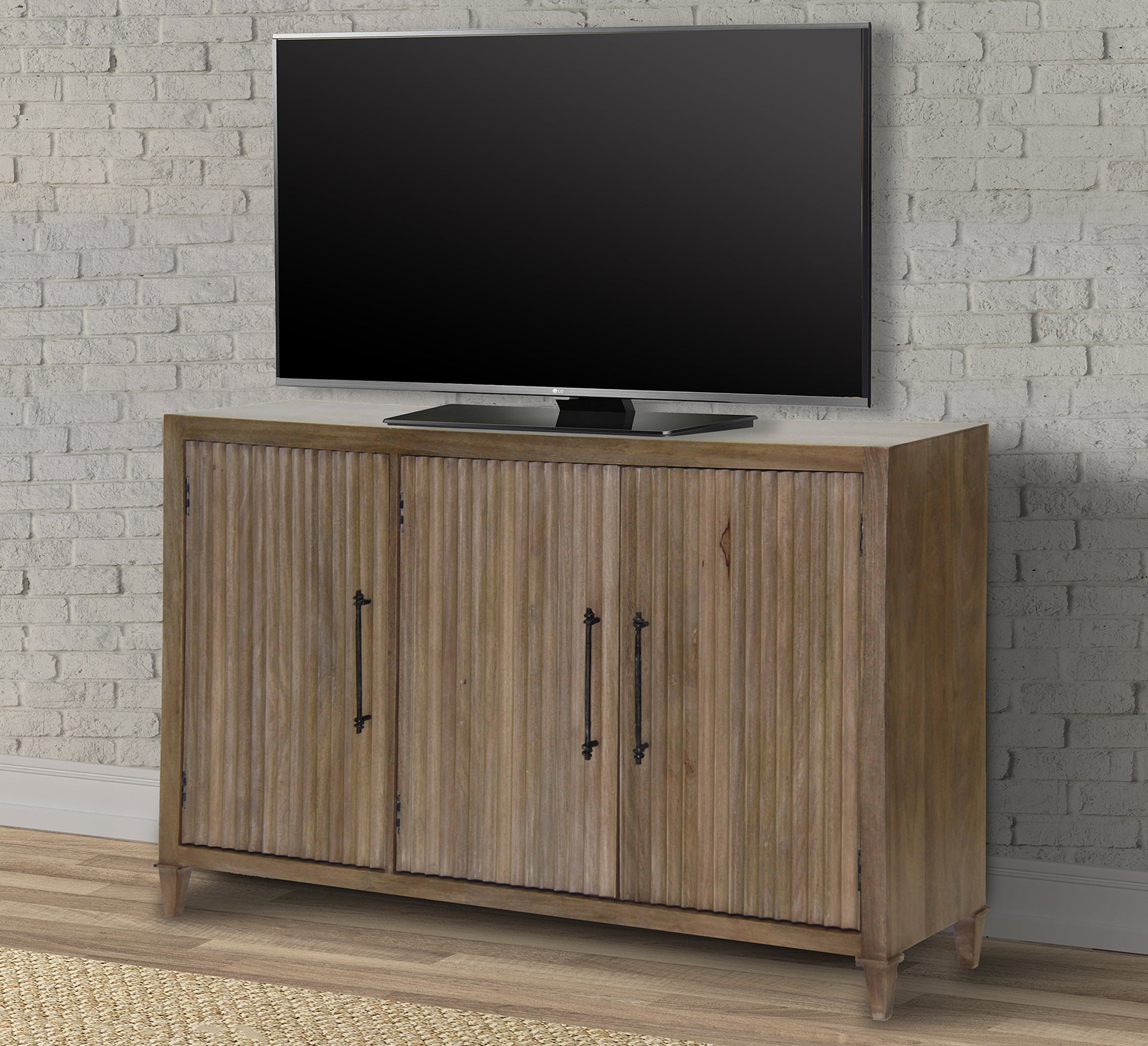 Paramount Furniture Crossings Maldives Rustic 76 in. TV Console with