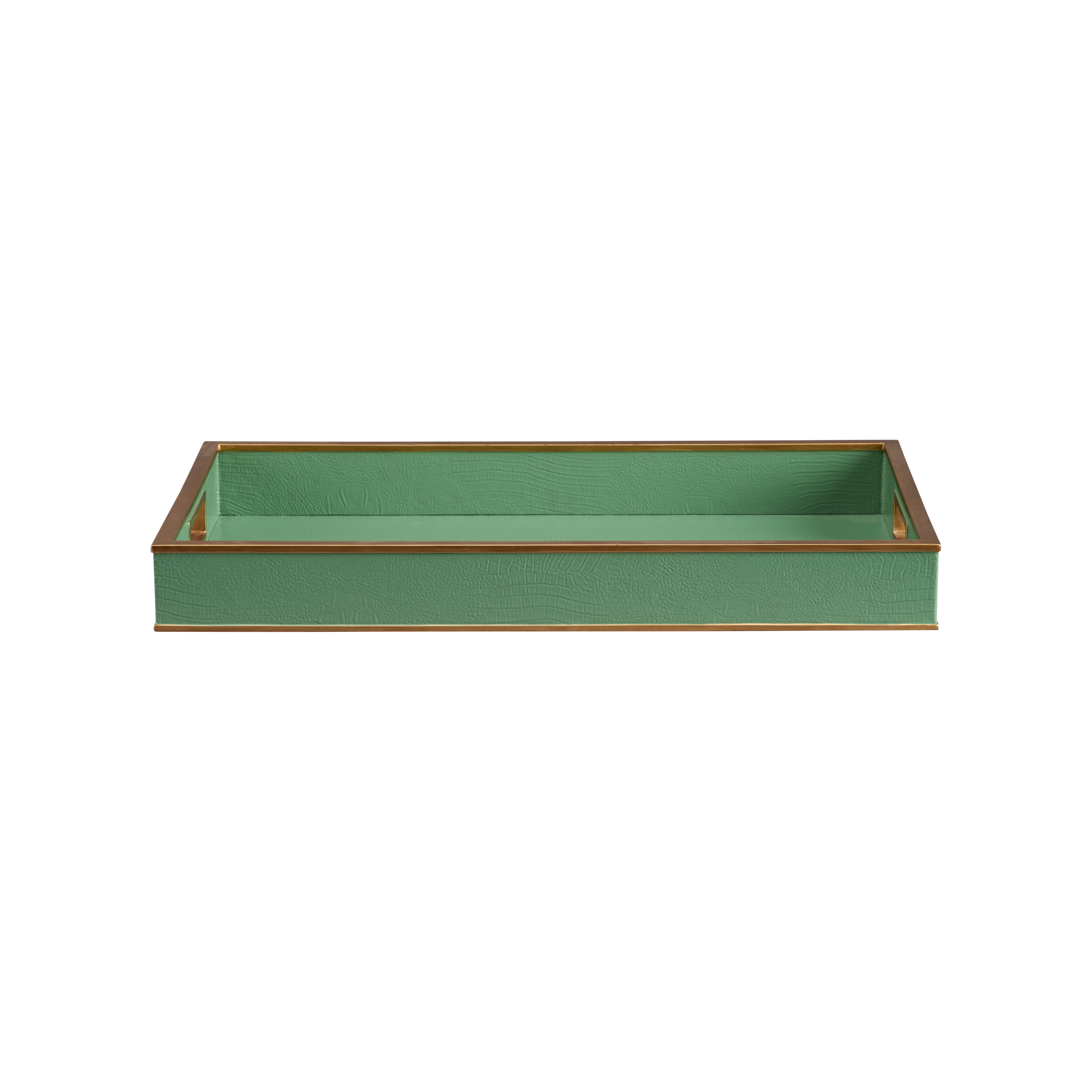 Reddington Tray - Green Croco