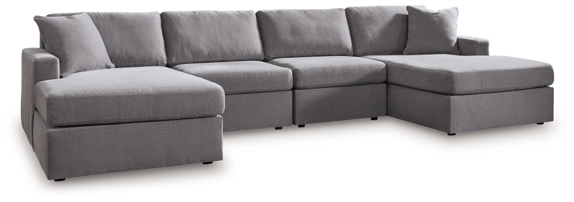 4-Piece Double Chaise Sectional