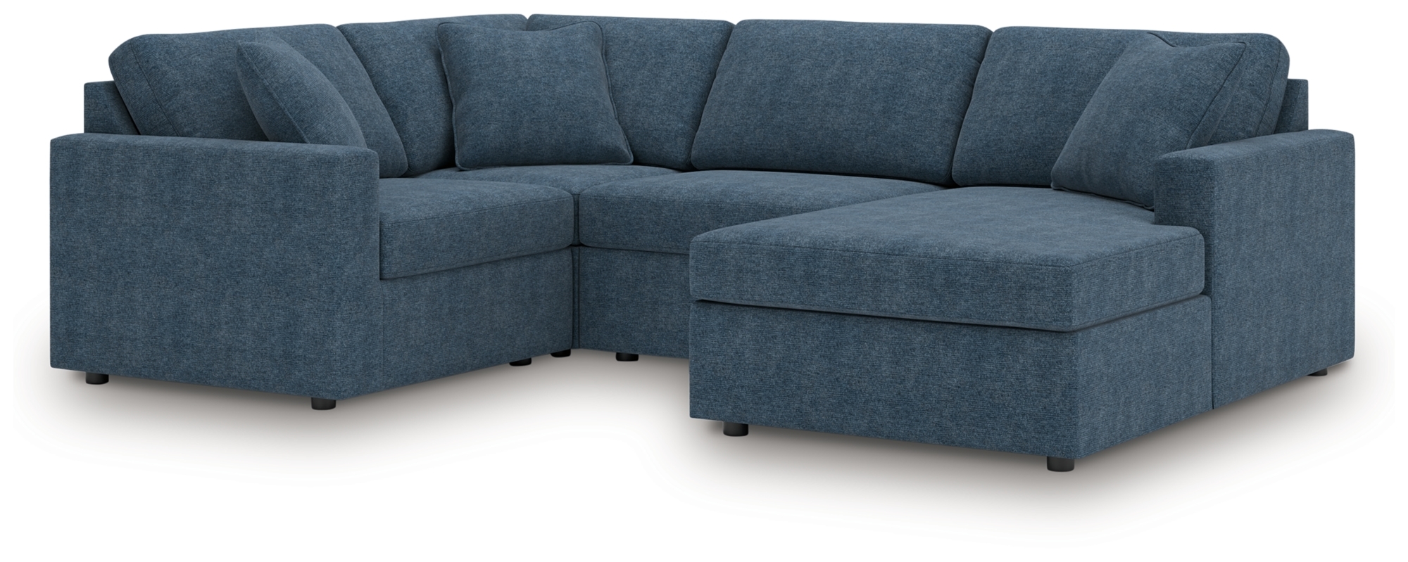 4-Piece Sectional With Chaise
