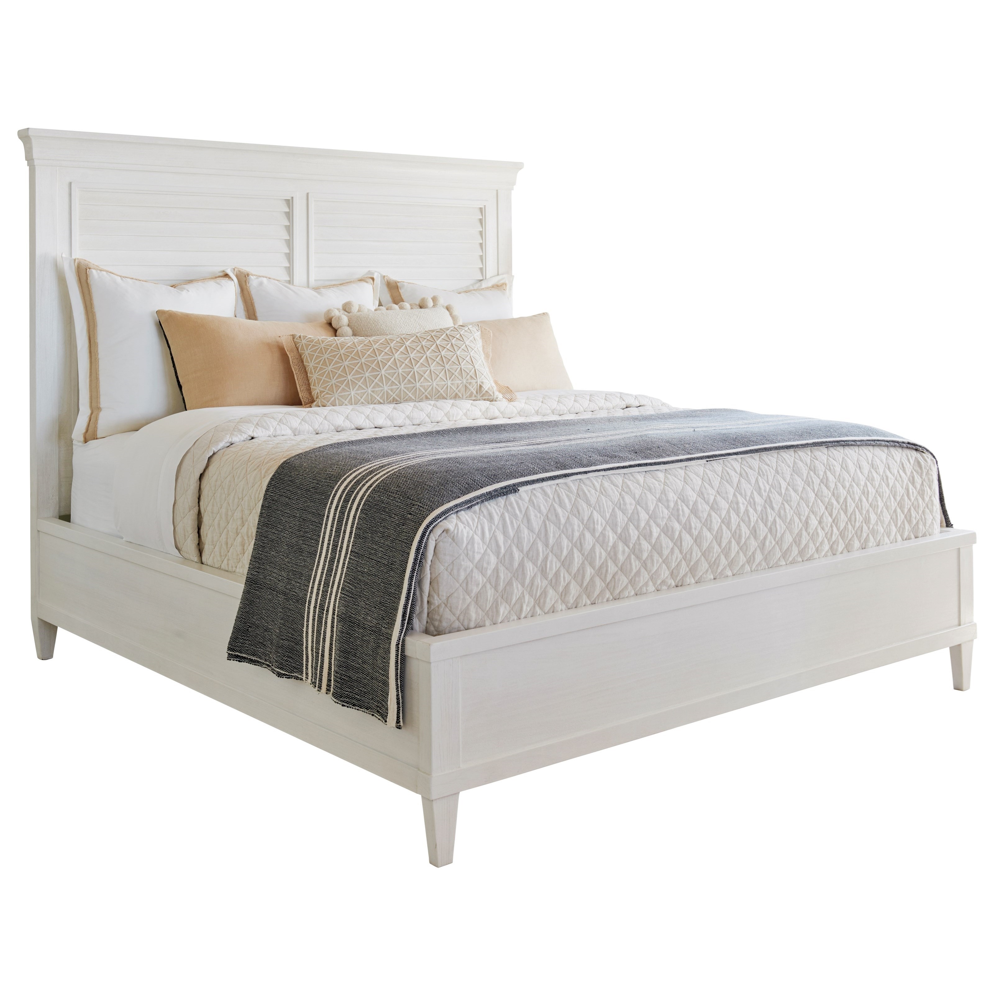 Royal Palm Louvered Bed King