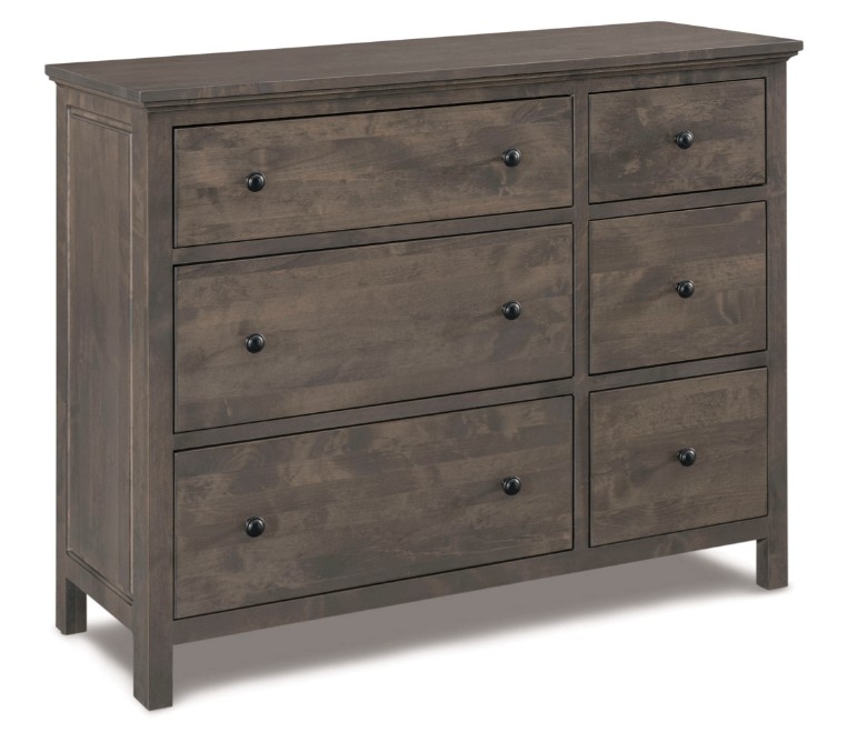 6-Drawer Combo Dresser