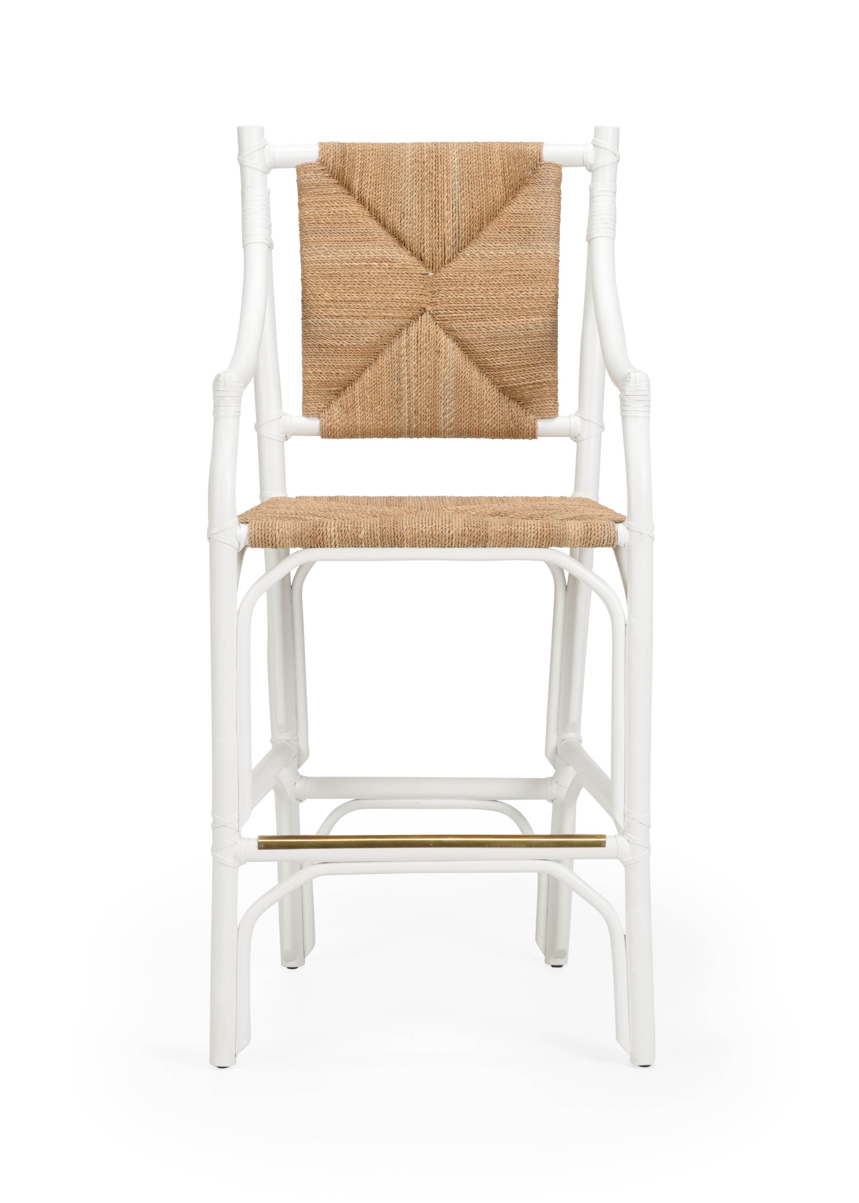 Mecklenburg Barstool - White