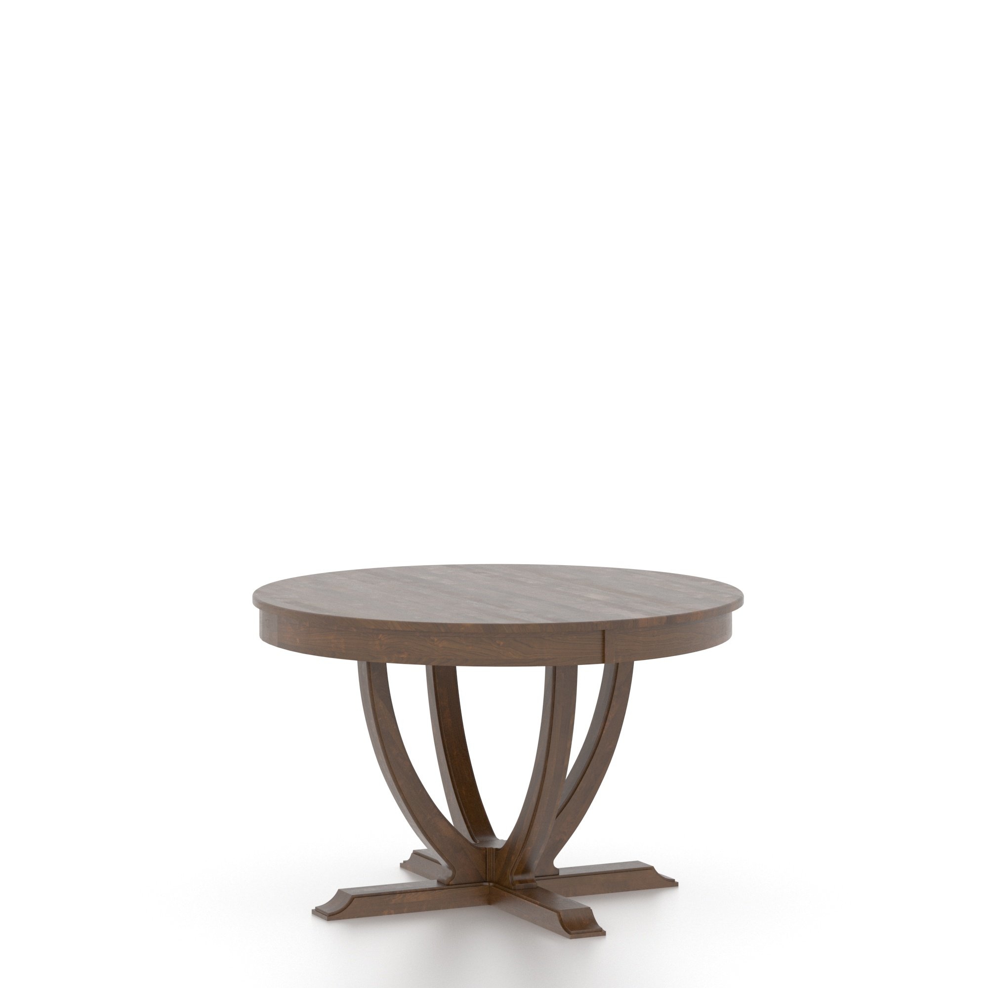 Round Table w/Rounded Pedestal Base