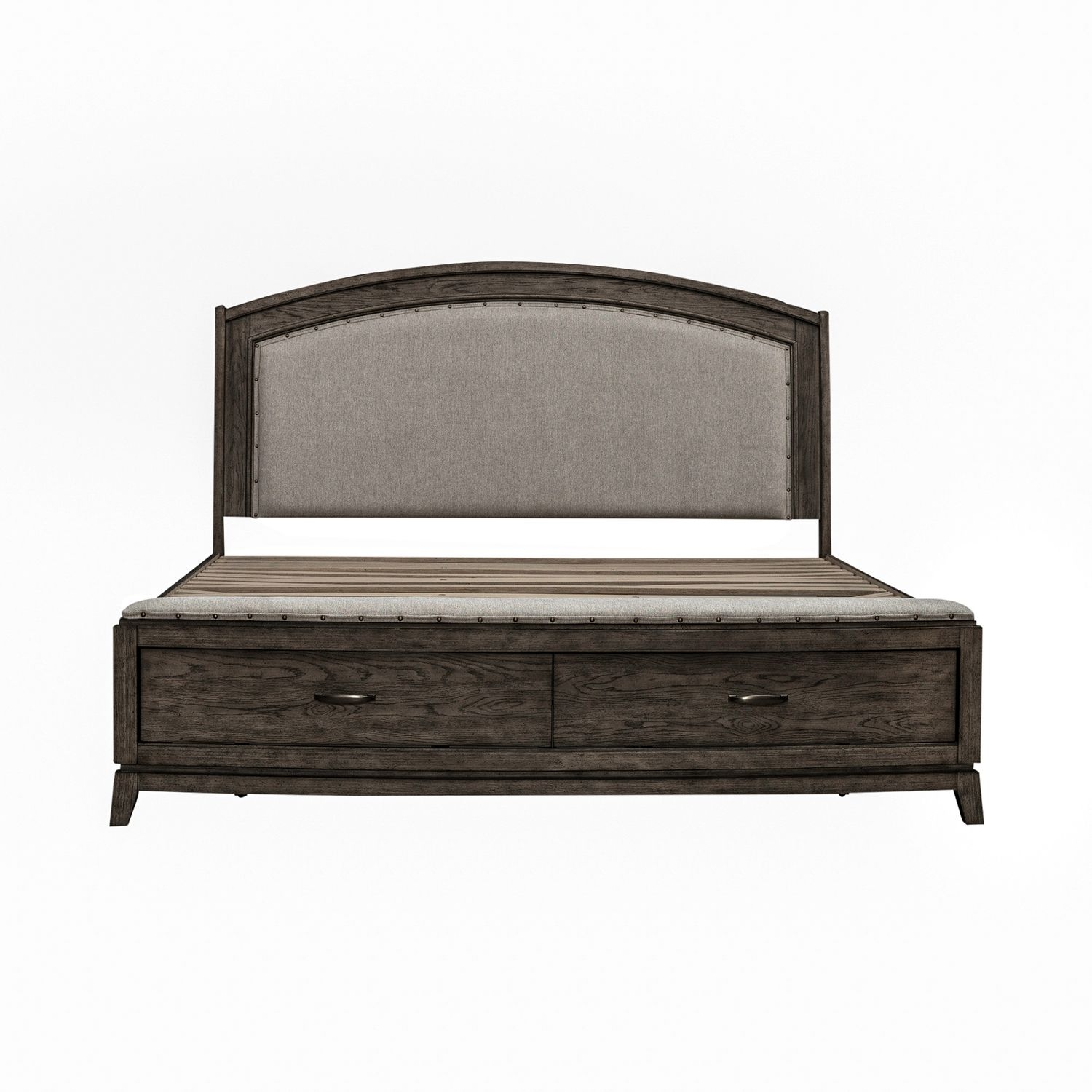 Upholstered Queen Storage Bed
