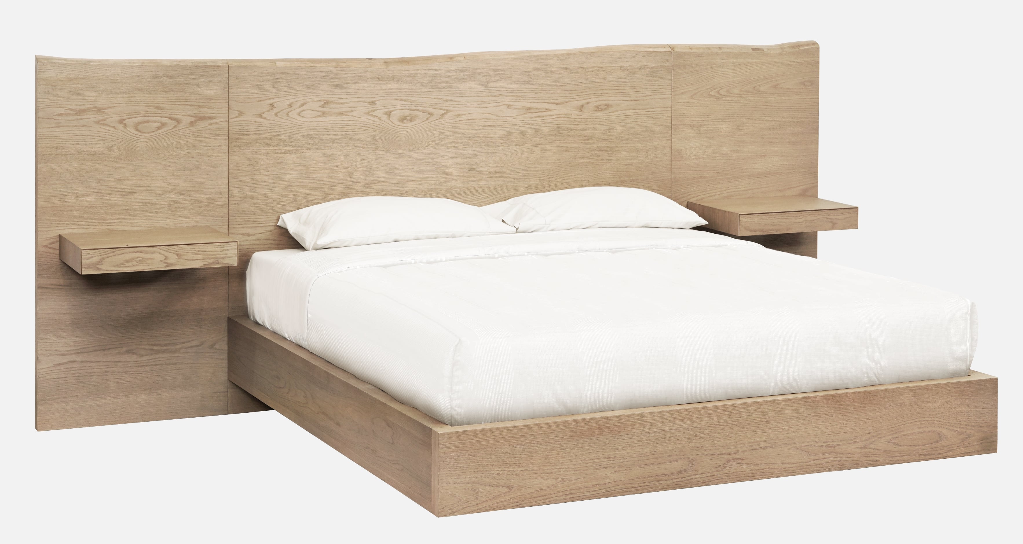 Spread King Bed - Bisque