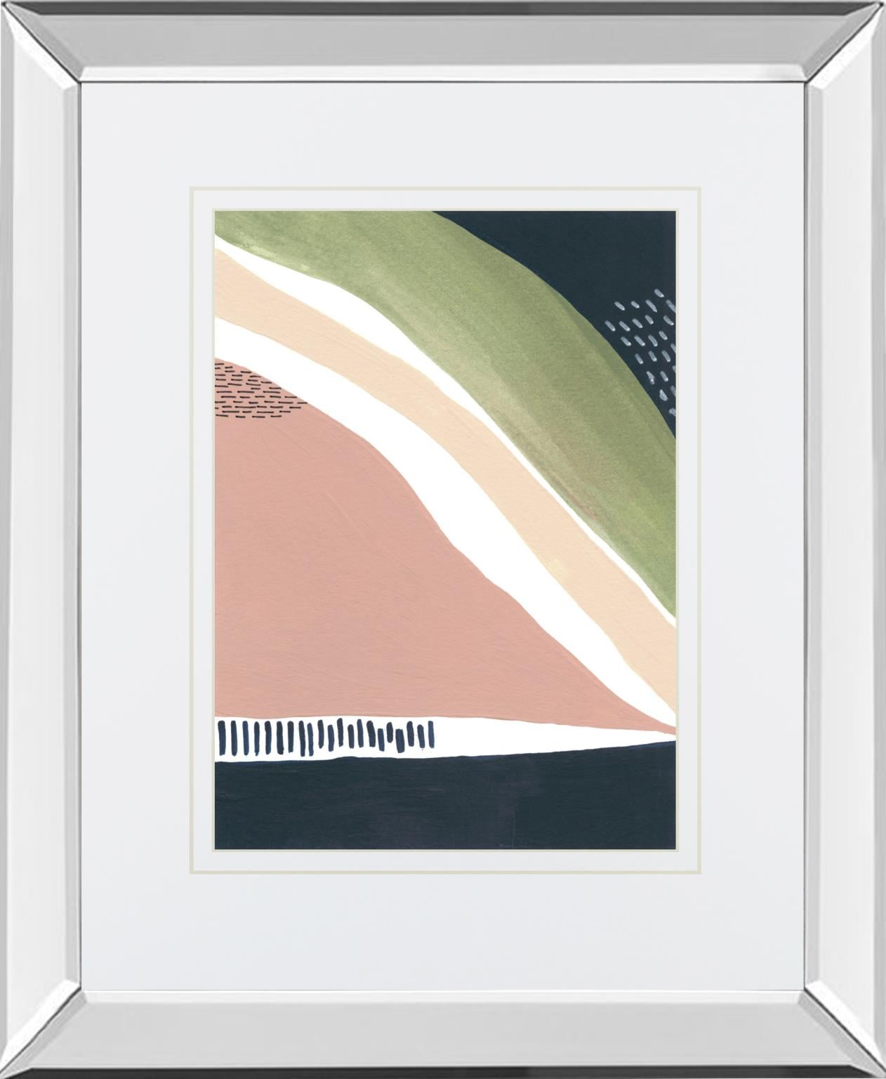 Classy Art Mirrored Frame Art 34x40 Rife's Home Furniture Wall Art Prints and Paintings