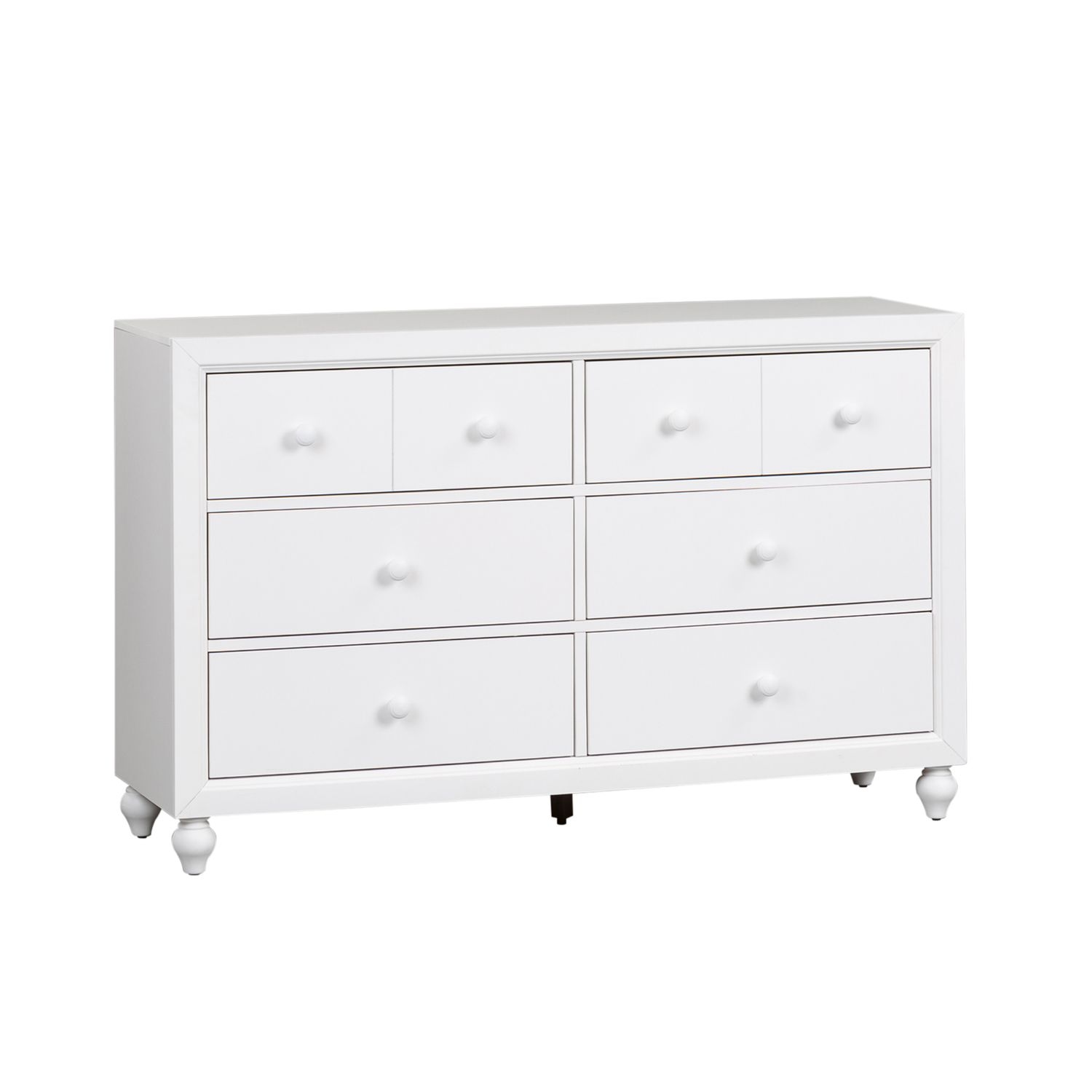 white christmas dresses Julieta 6 Drawer Dresser, Cream – High Fashion Home main image 0