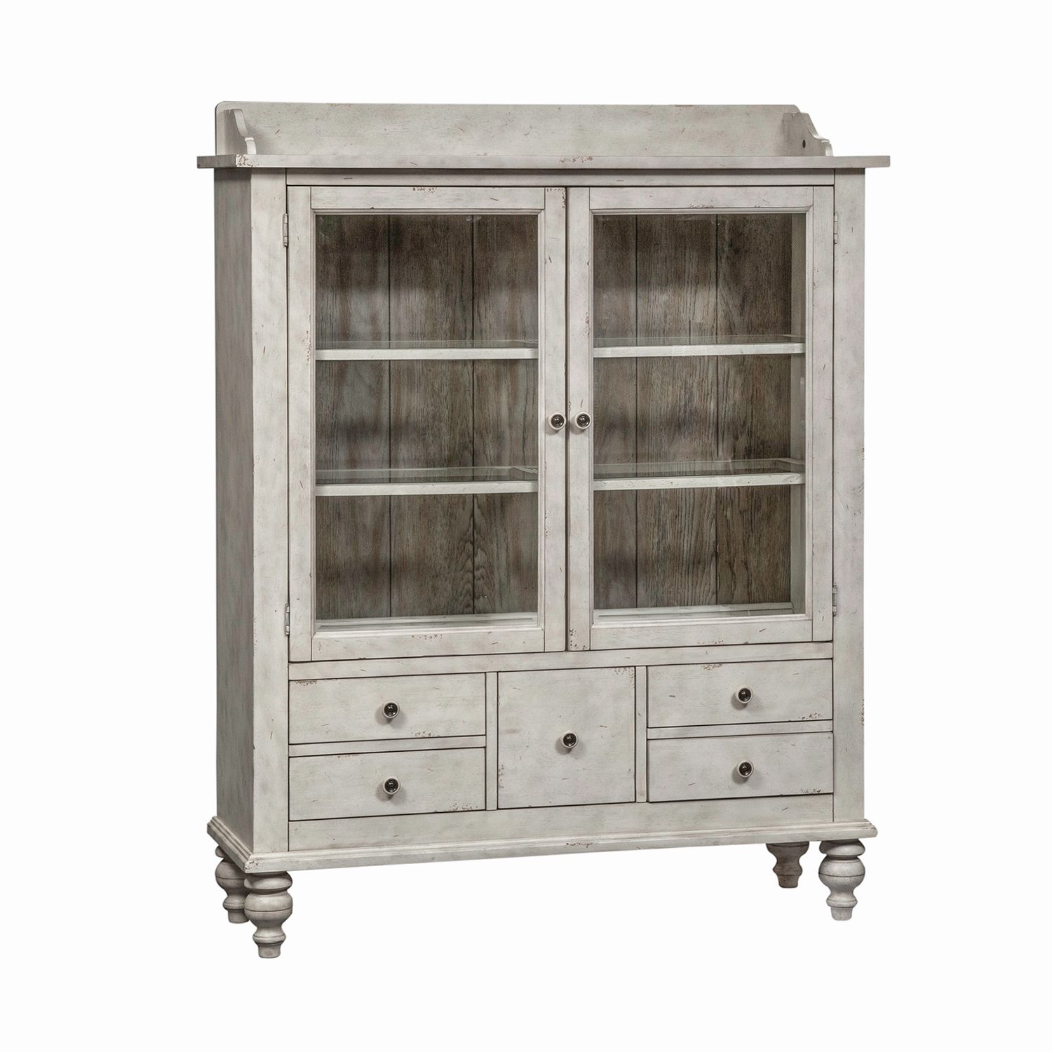 Liberty Furniture Whitney 661W-CH5468 Farmhouse Display Cabinet