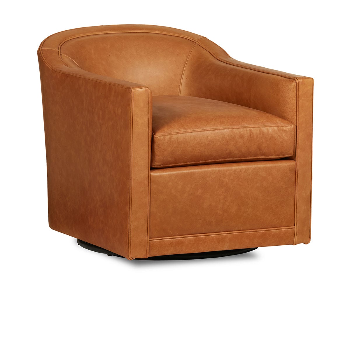 Accent Chair - Swivel Oste River Leather
