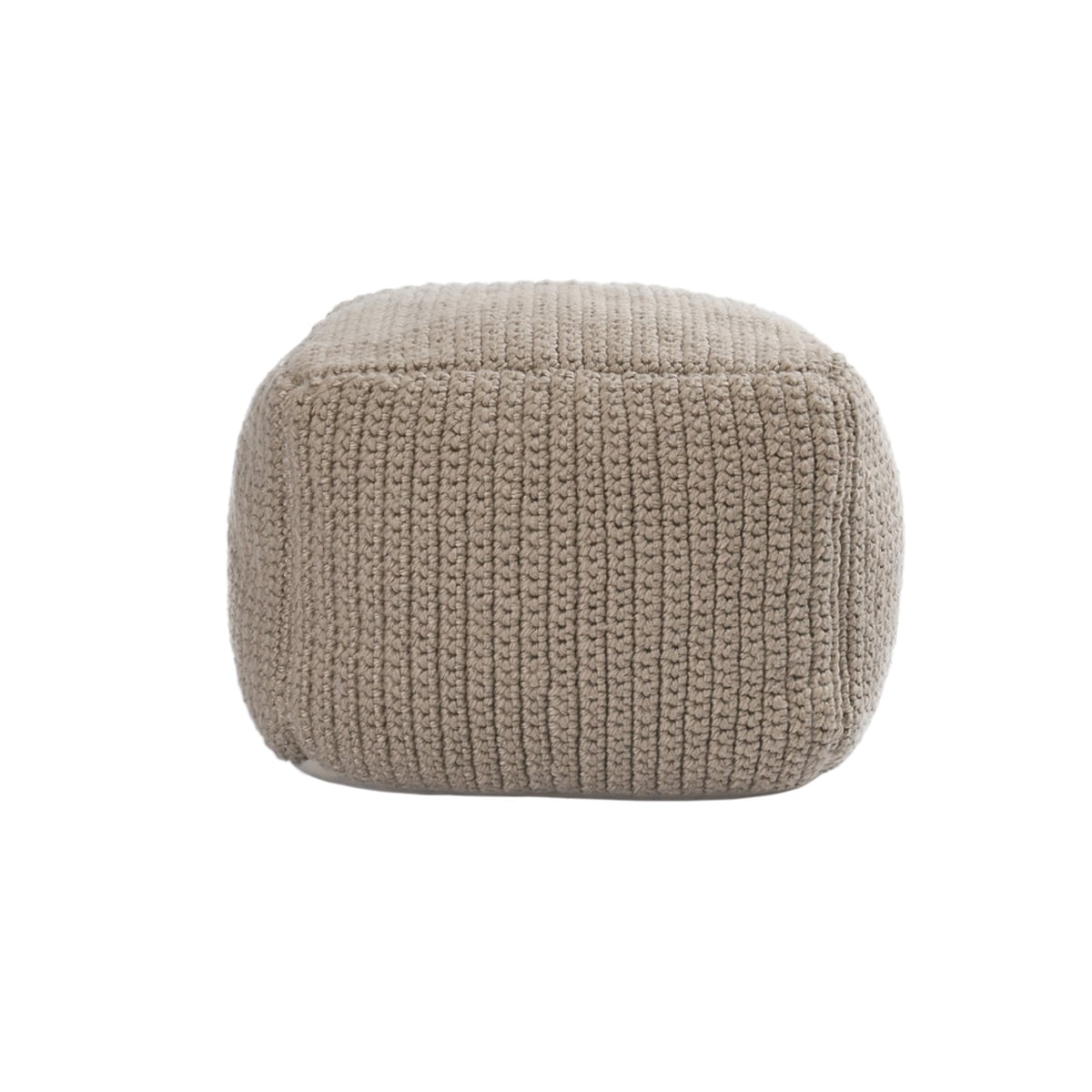 Performance Natural Pouf 18X18x14