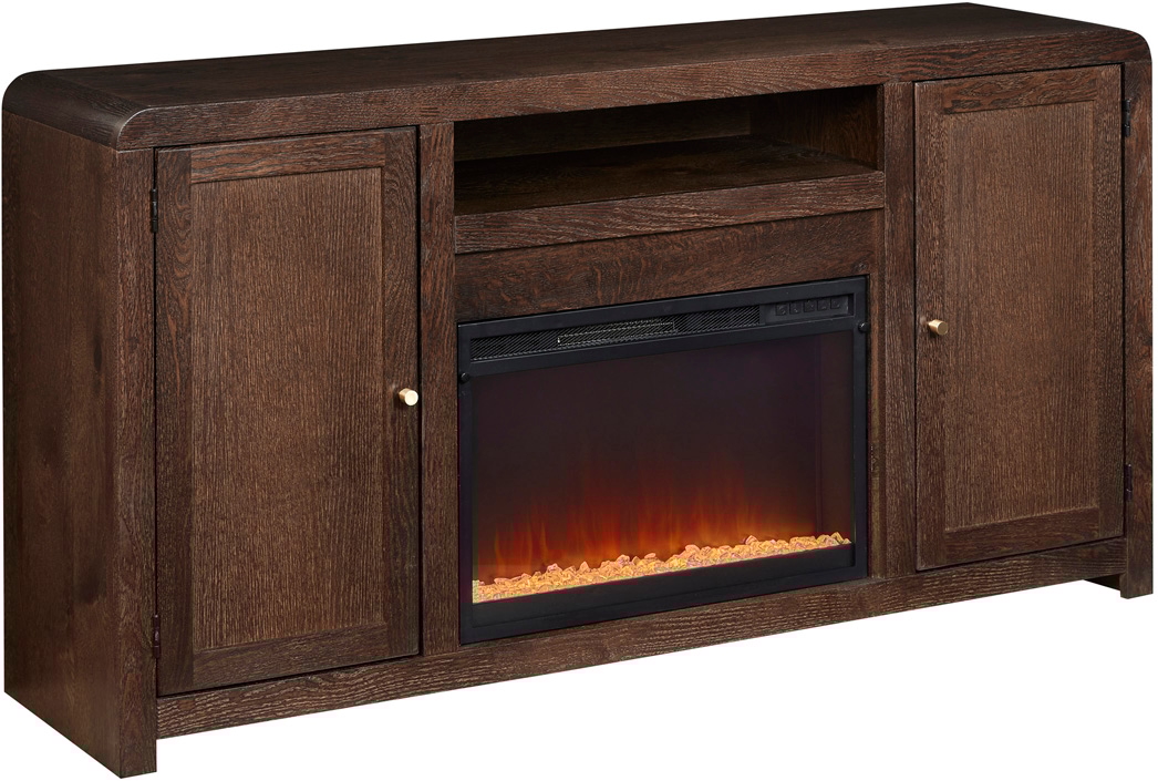 66" Fireplace Console