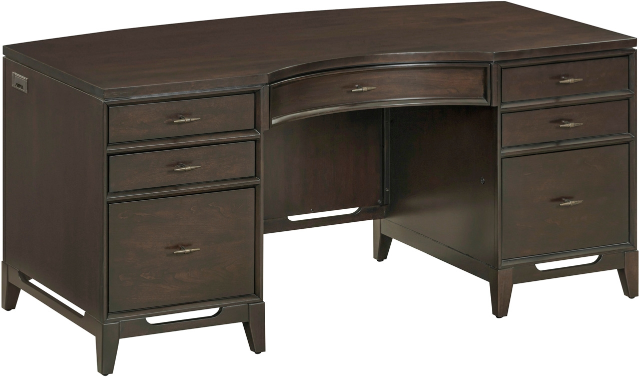 66" Curved Executive Desk