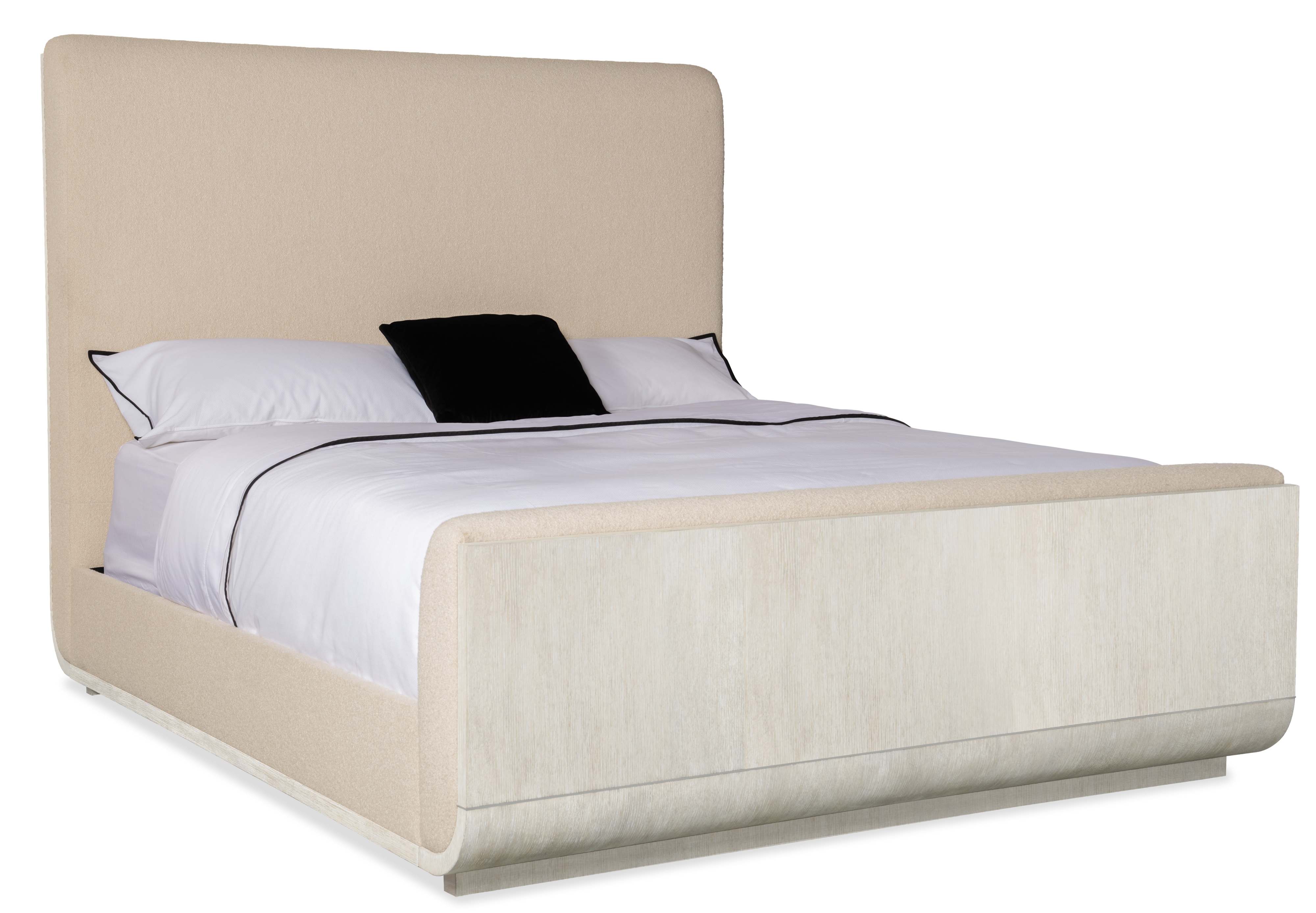 Modern Mood Queen Upholstered Panel Bed