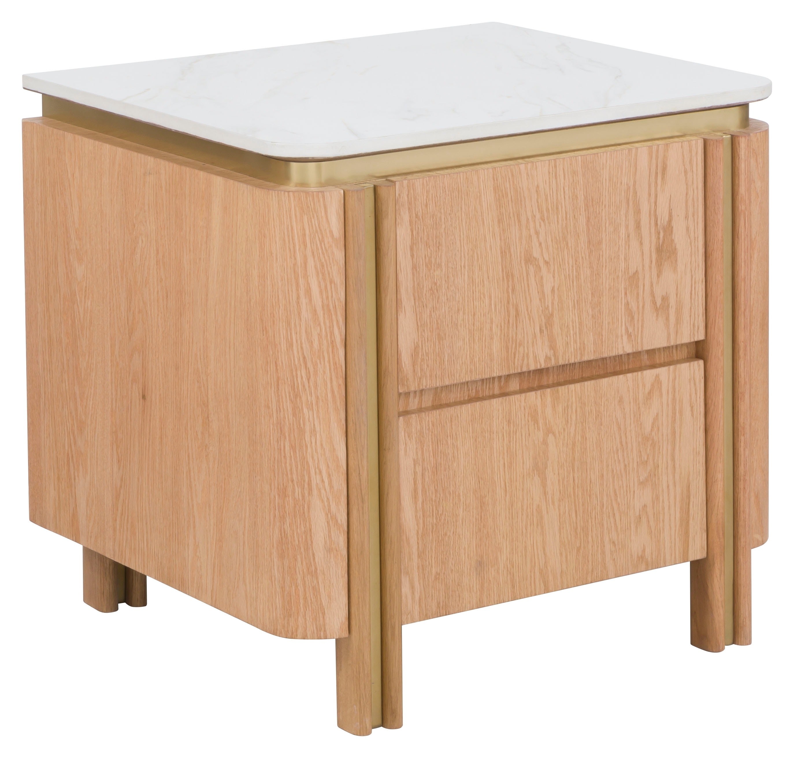 2-Drawer End Table
