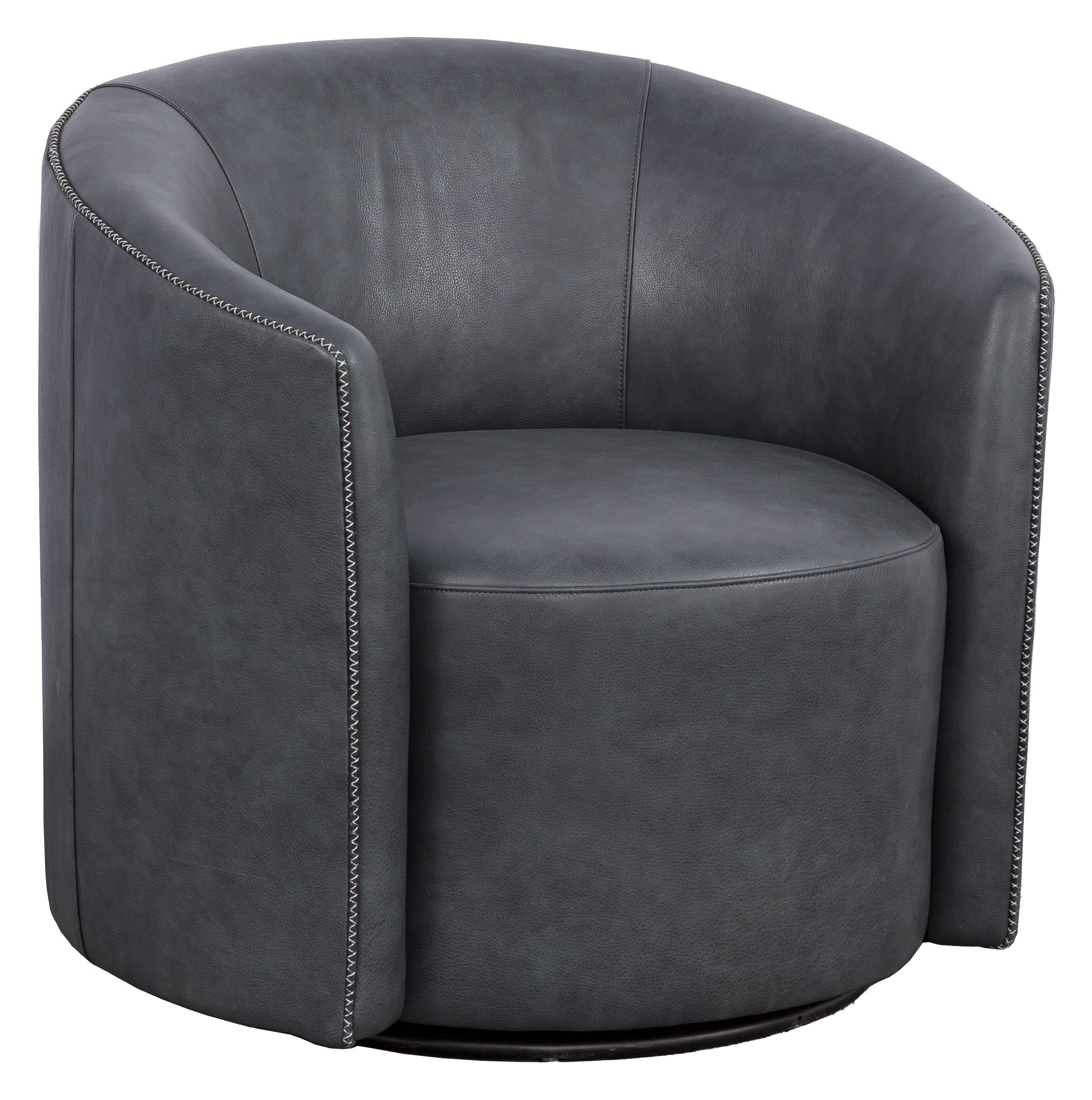 Swivel Barrel Chair