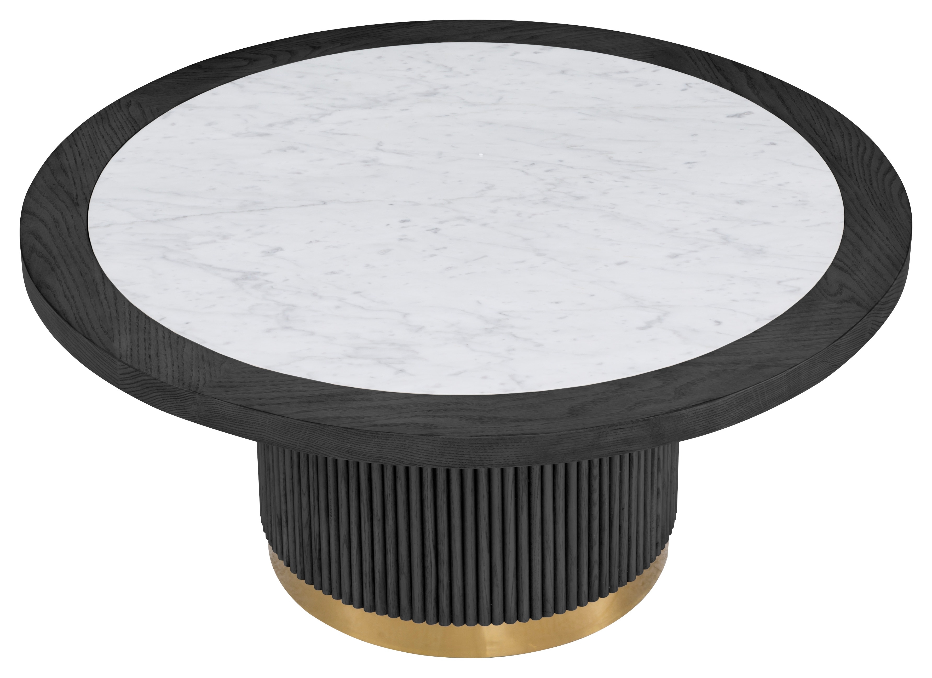 Large Round Bunching Cocktail Table