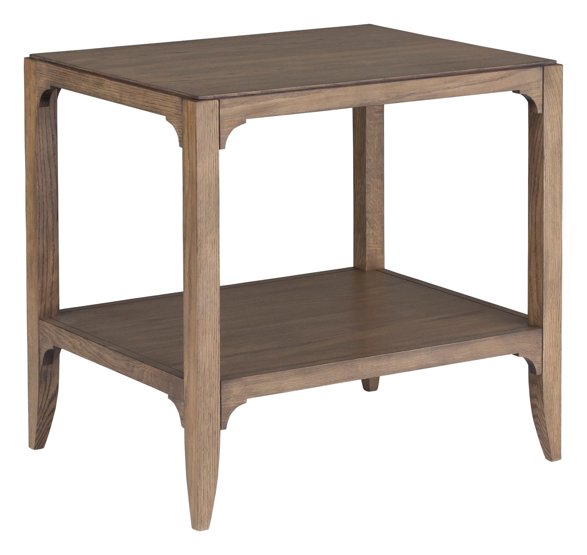 26" x 20" HPL End Table w/Lower Shelf