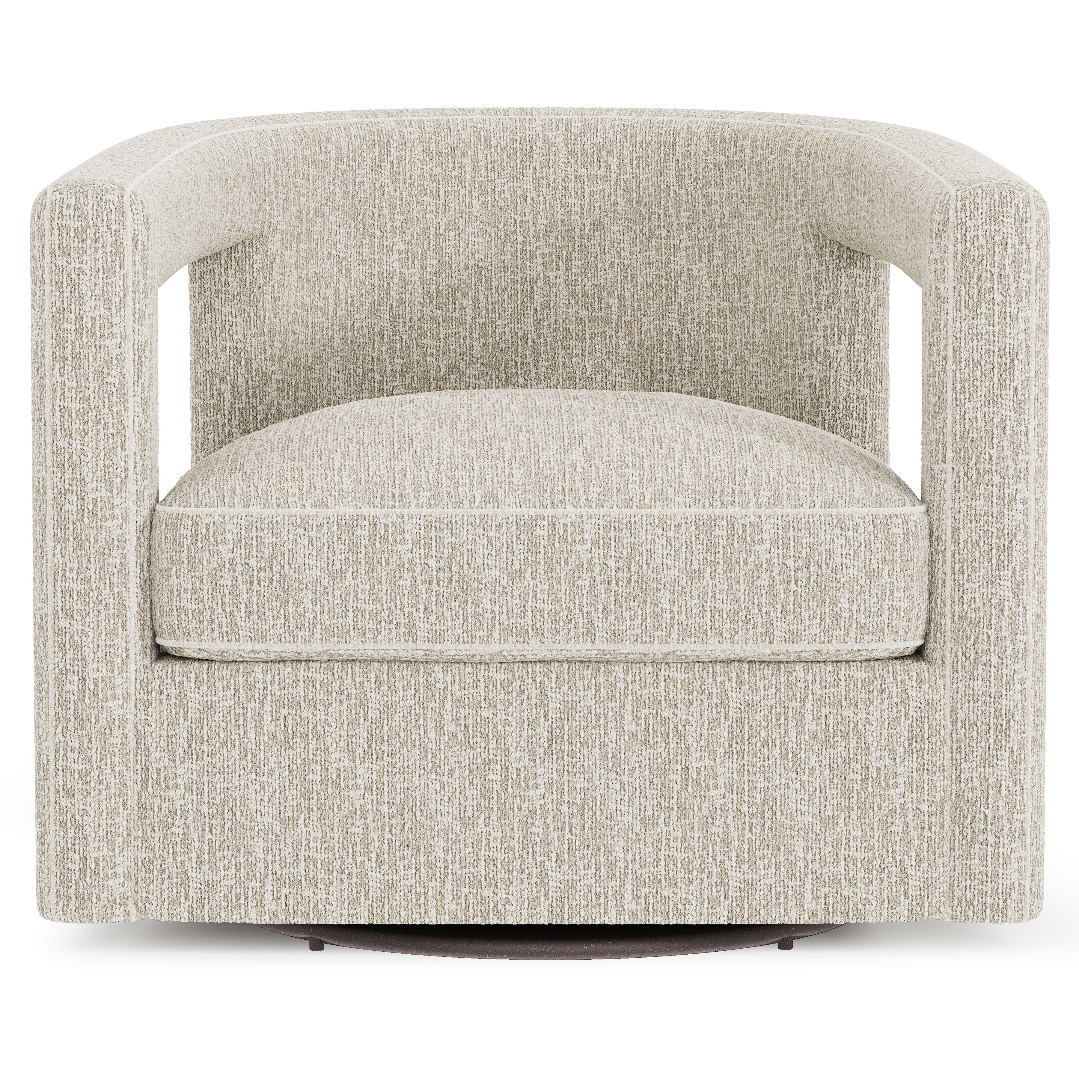 Bernhardt 140170135 Alana Fabric Swivel Chair | Baer's Furniture