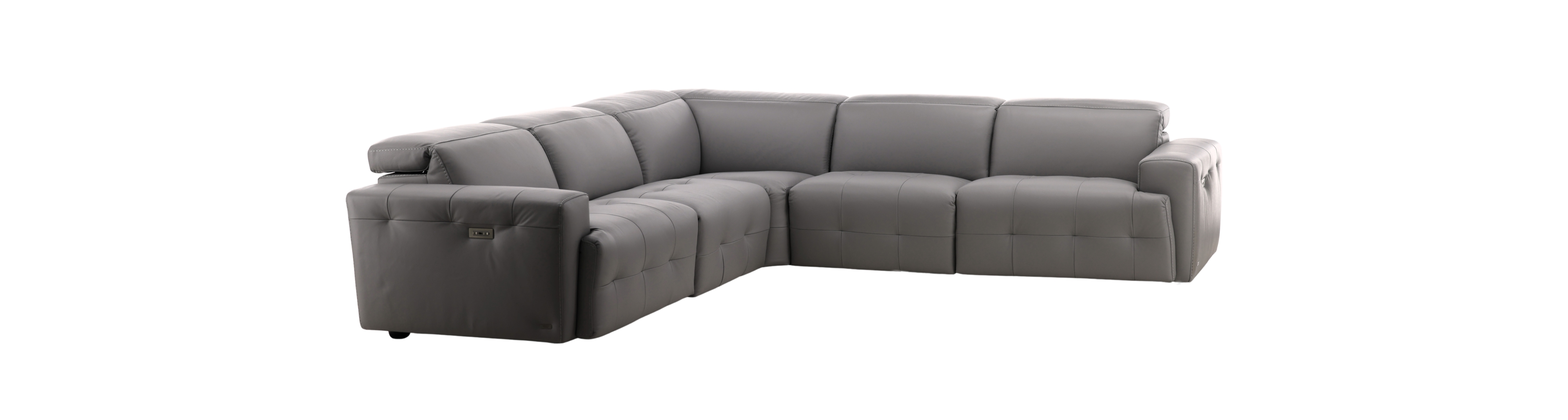 Natuzzi Editions Intenso 424174869 5 Piece Sectional | Baer's