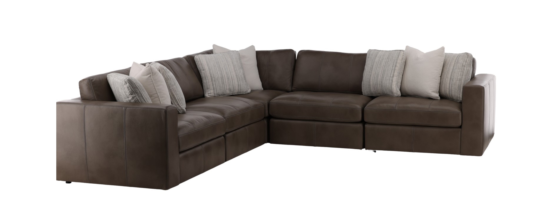 Bernhardt Stafford 437782205 5 Piece Sectional | Baer's Furniture