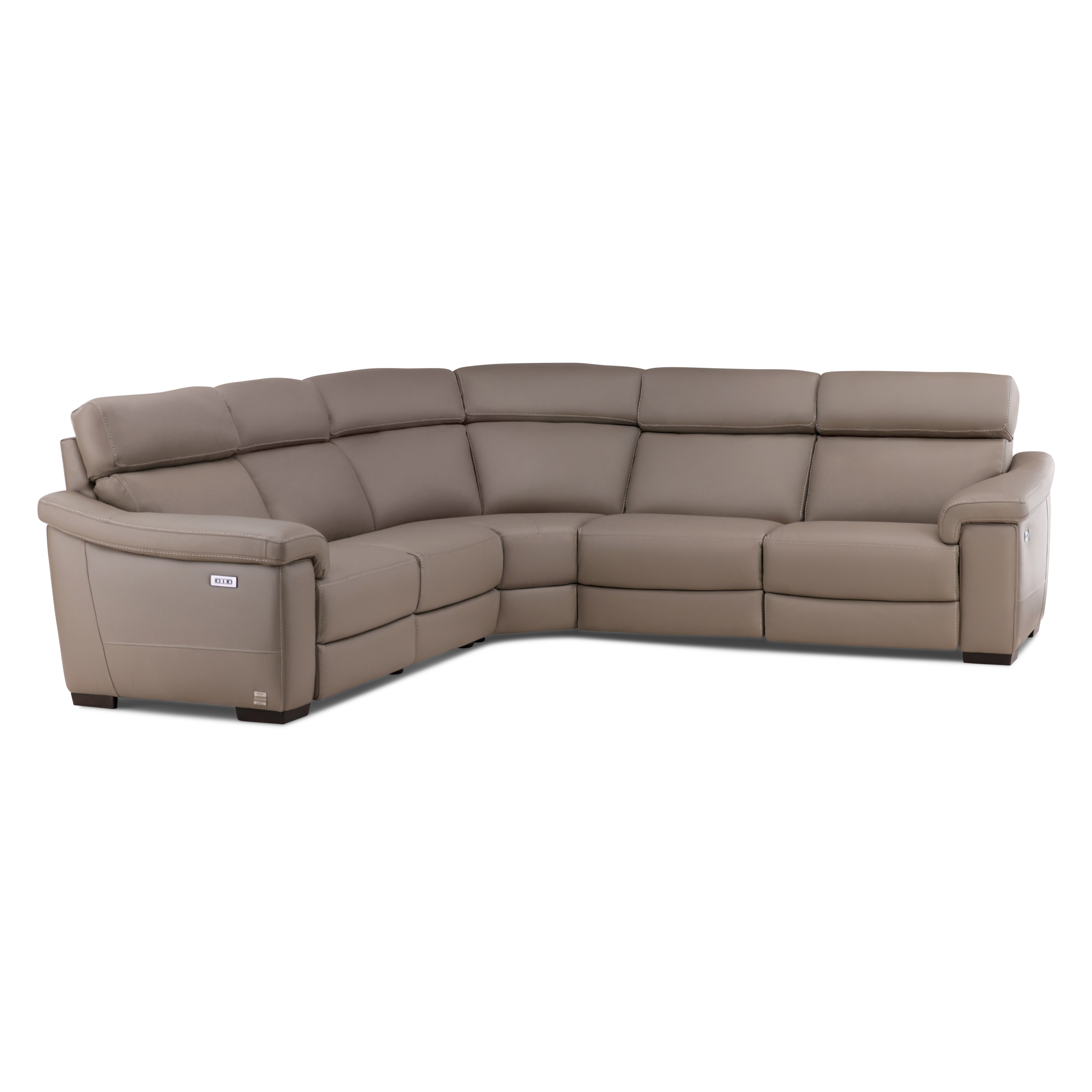 Natuzzi Editions Giulivo 440100814 Contemporary 5-Piece Sectional