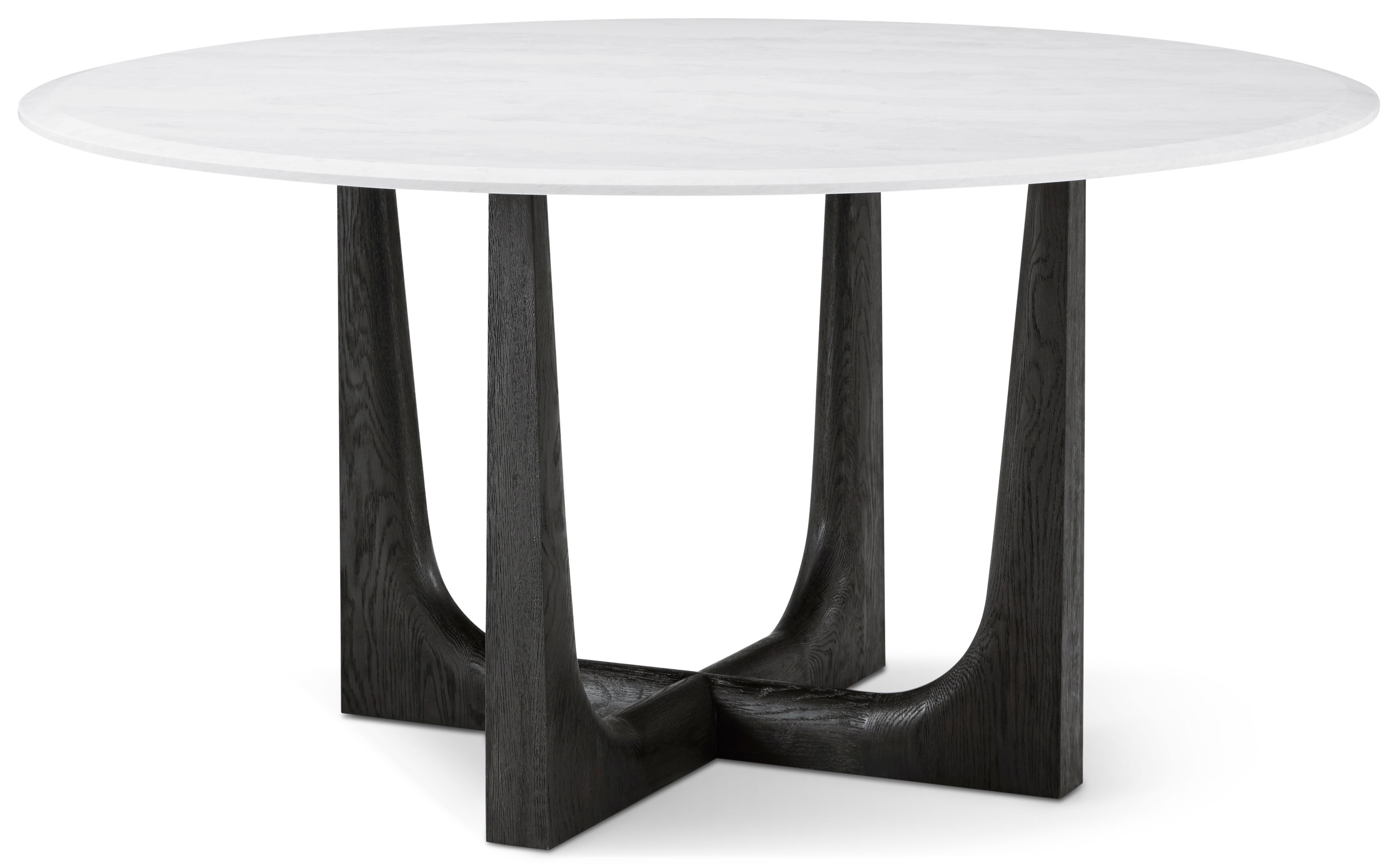 Repose Quartz Round Dining Table