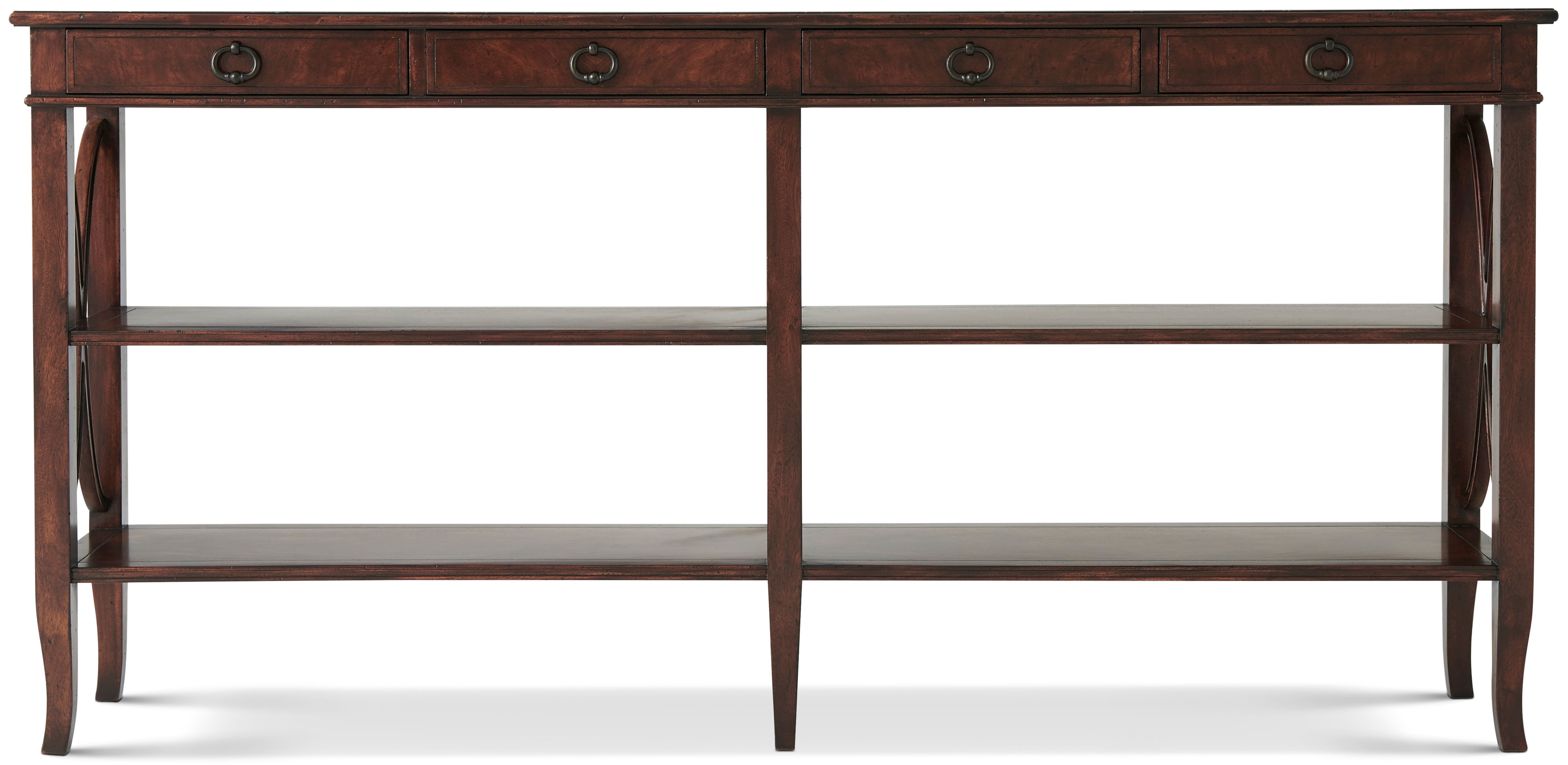 4-Drawer Console Table